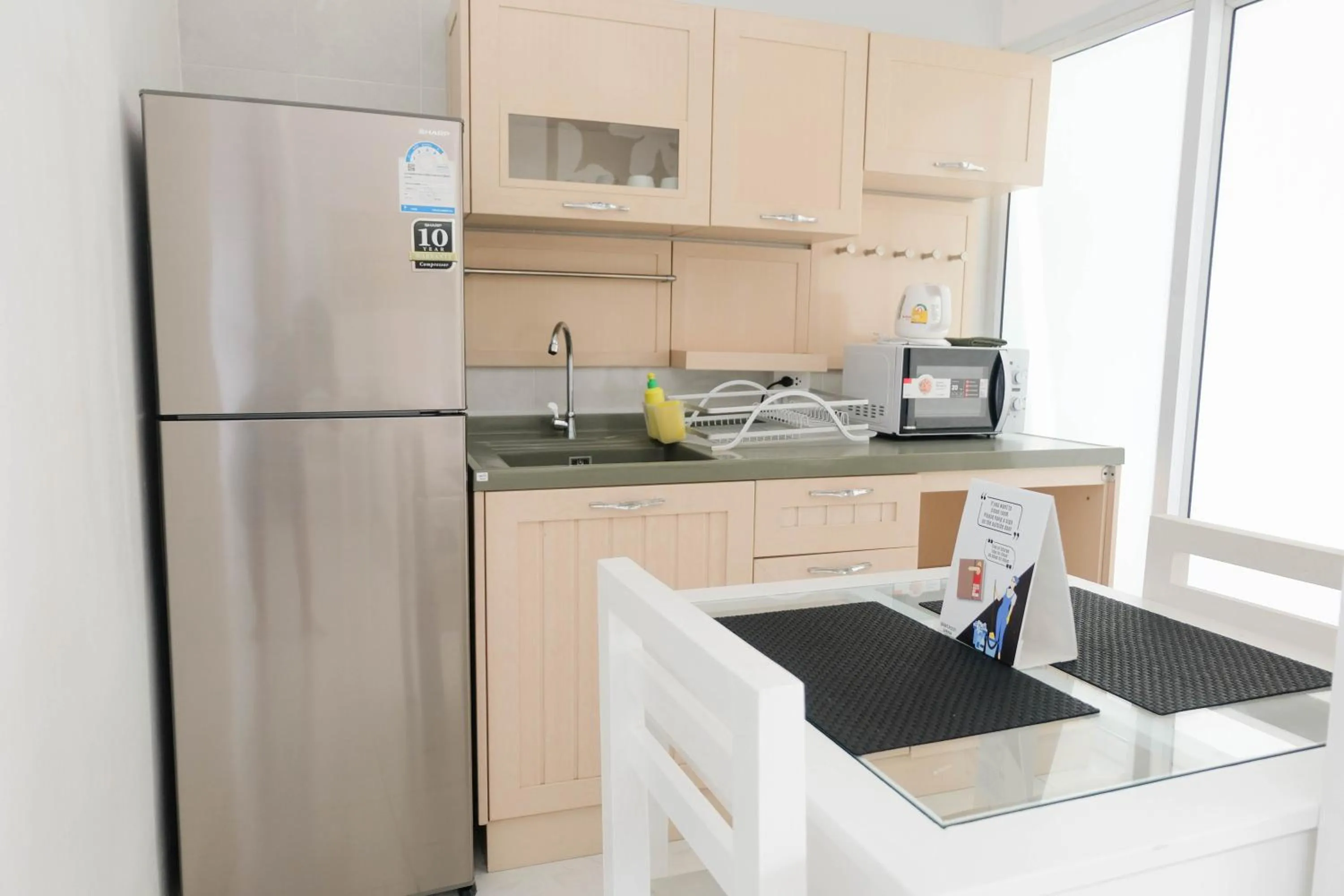 Kitchen or kitchenette in Baan Poon Garden