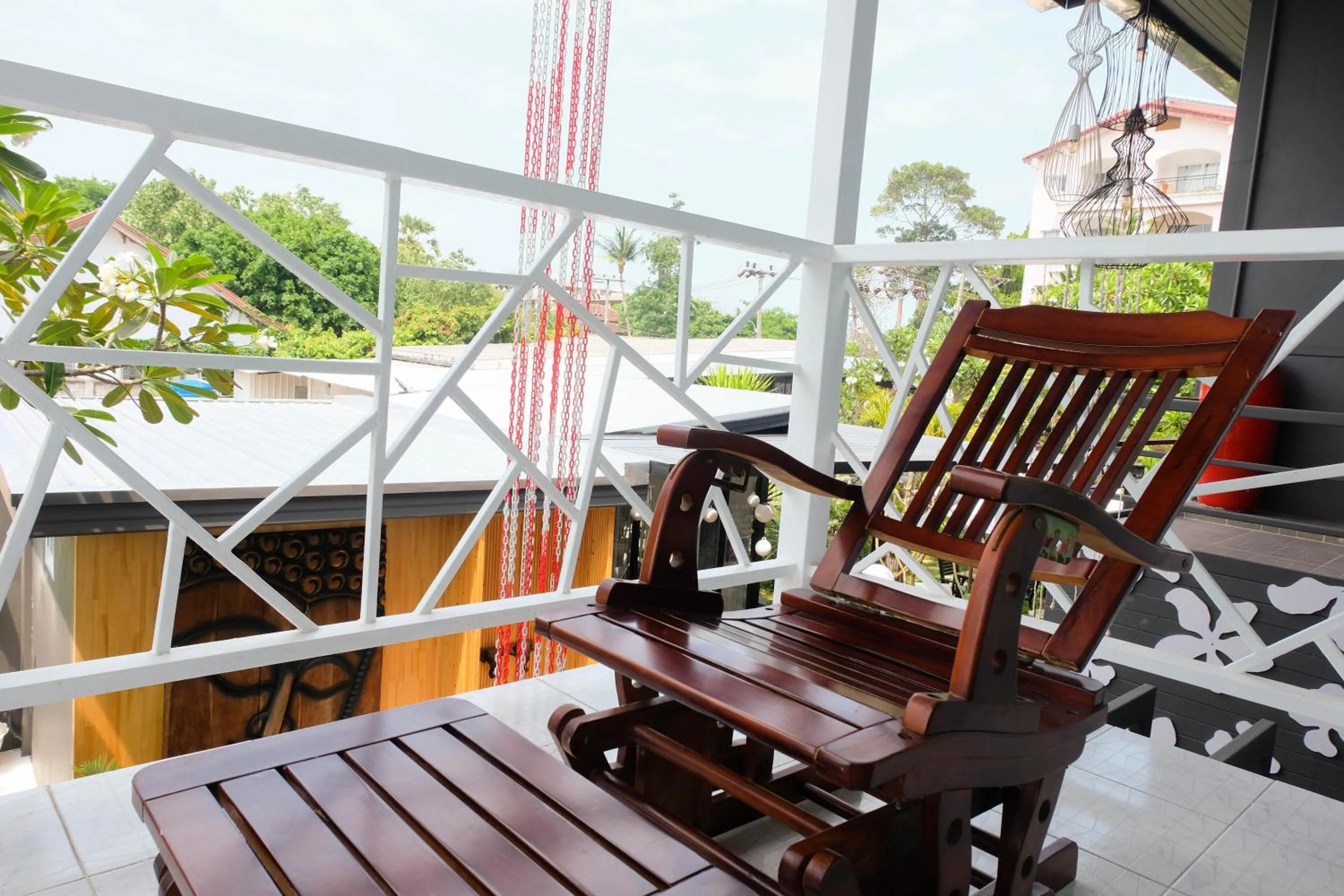 Patio in Baan Poon Garden