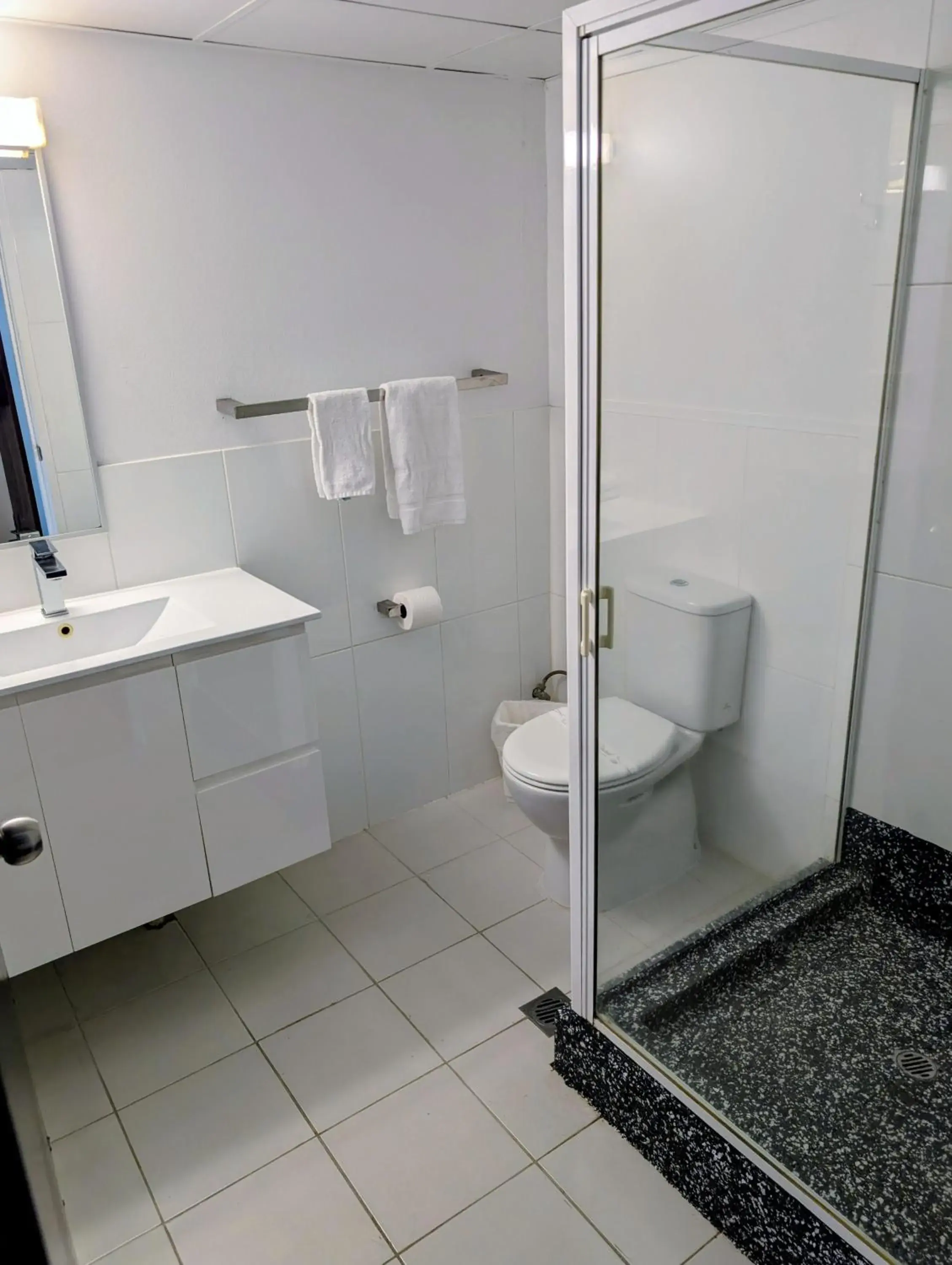 Shower in Hampton Villa Motel Shower in Hampton Villa Motel