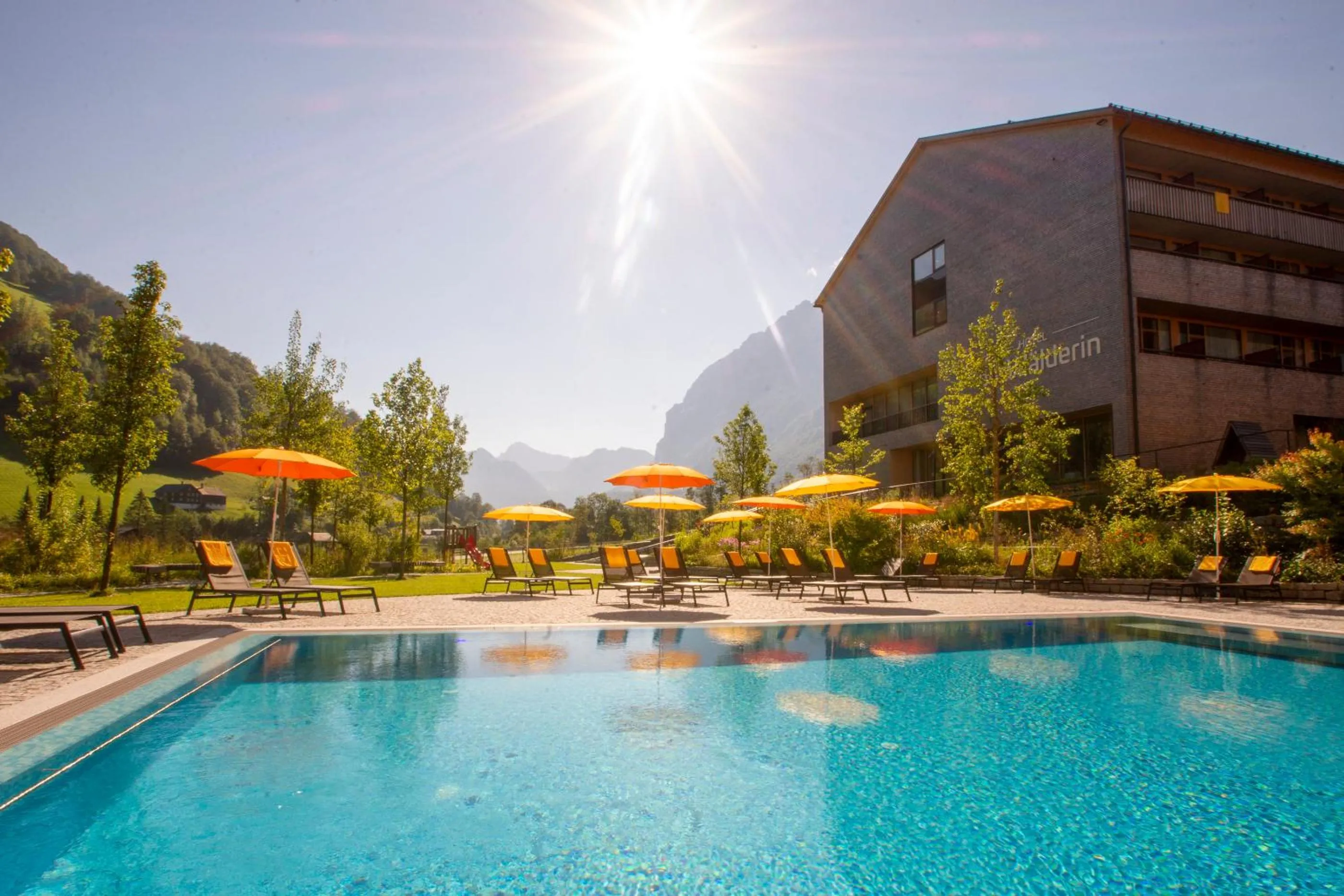 Swimming pool in Hotel die Wälderin-Wellness, Sport & Natur