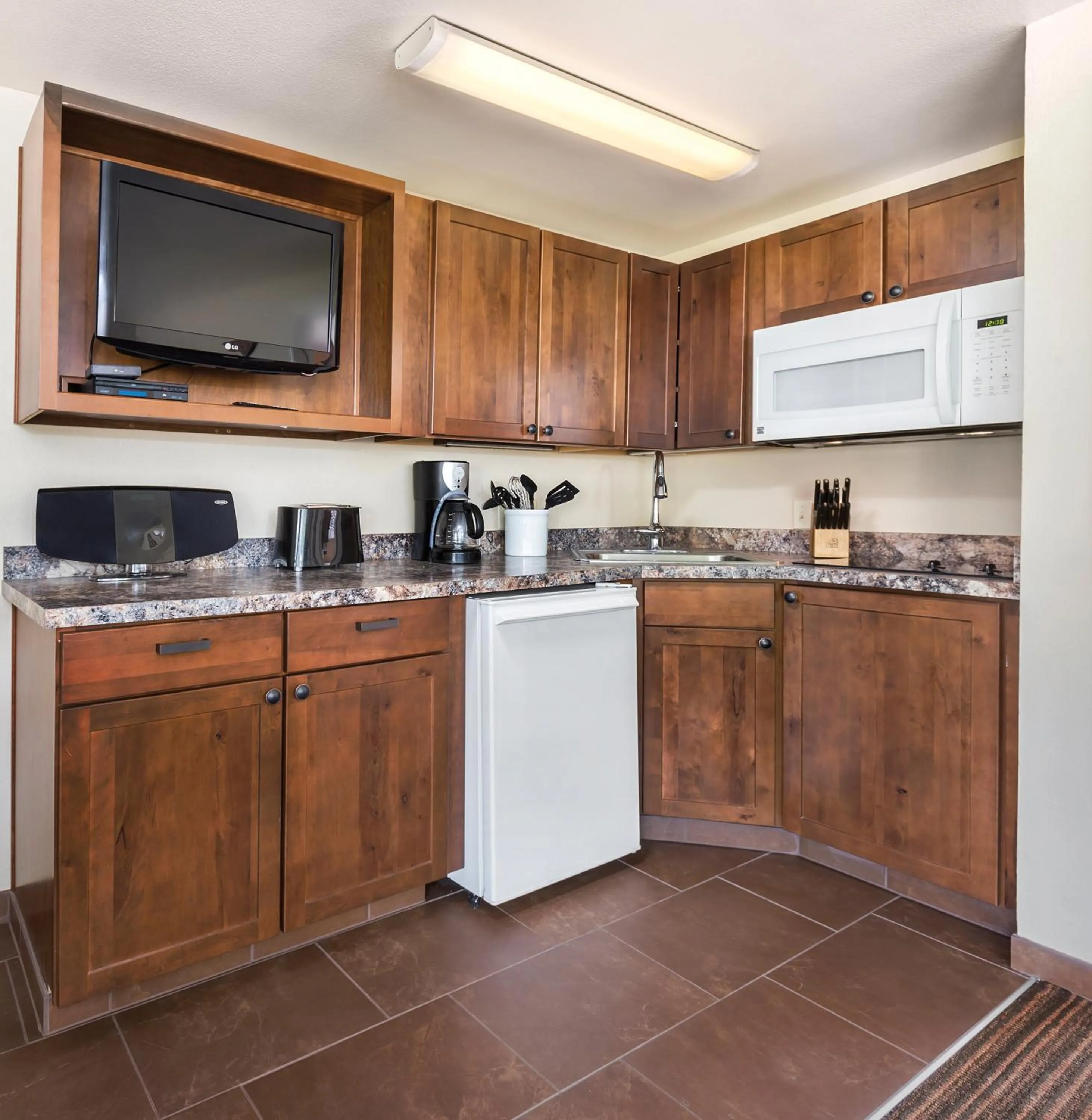 Communal kitchen in WorldMark Estes Park