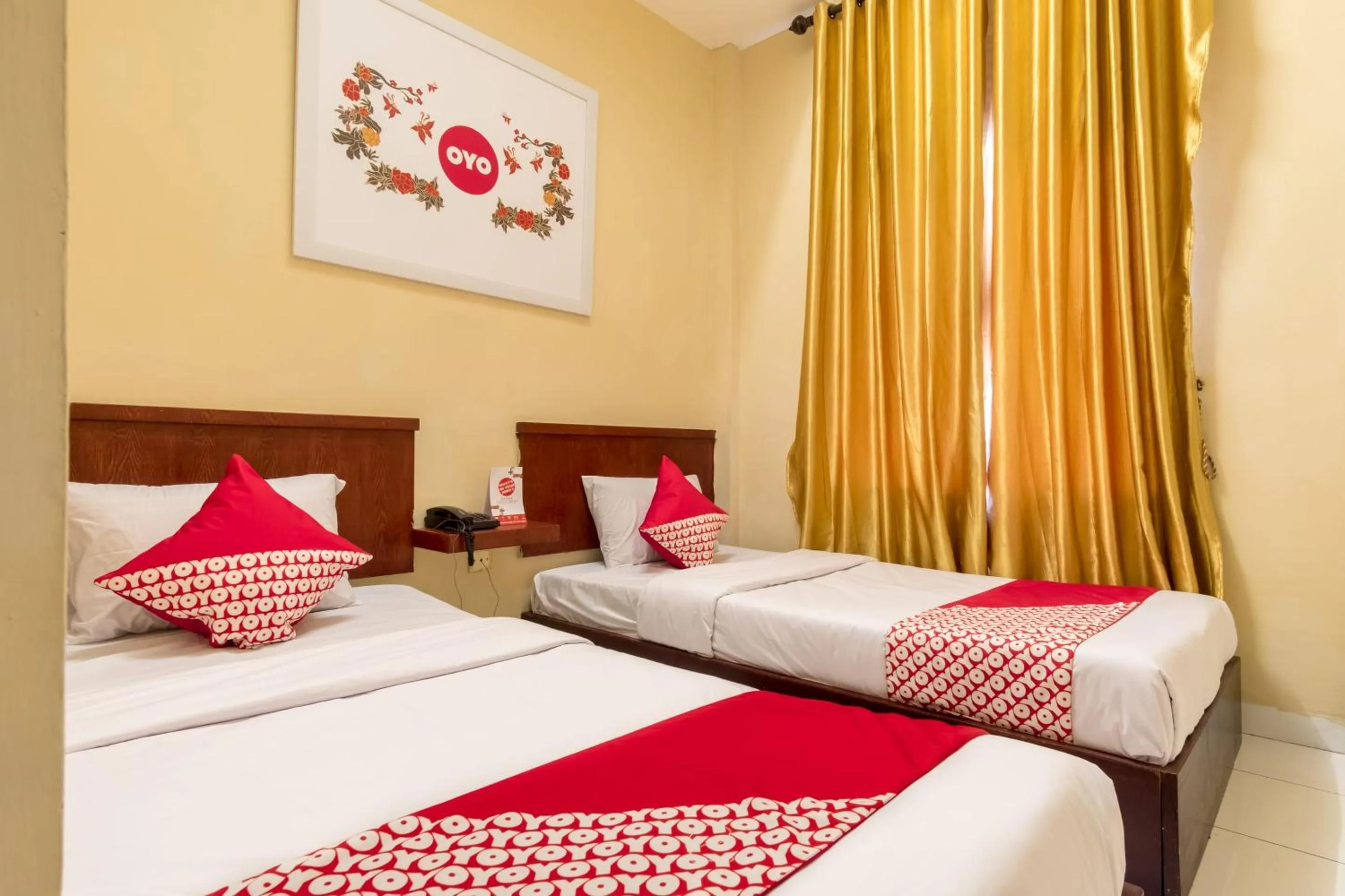 Bedroom in Capital O 615 Residence Puri Hotel Syariah