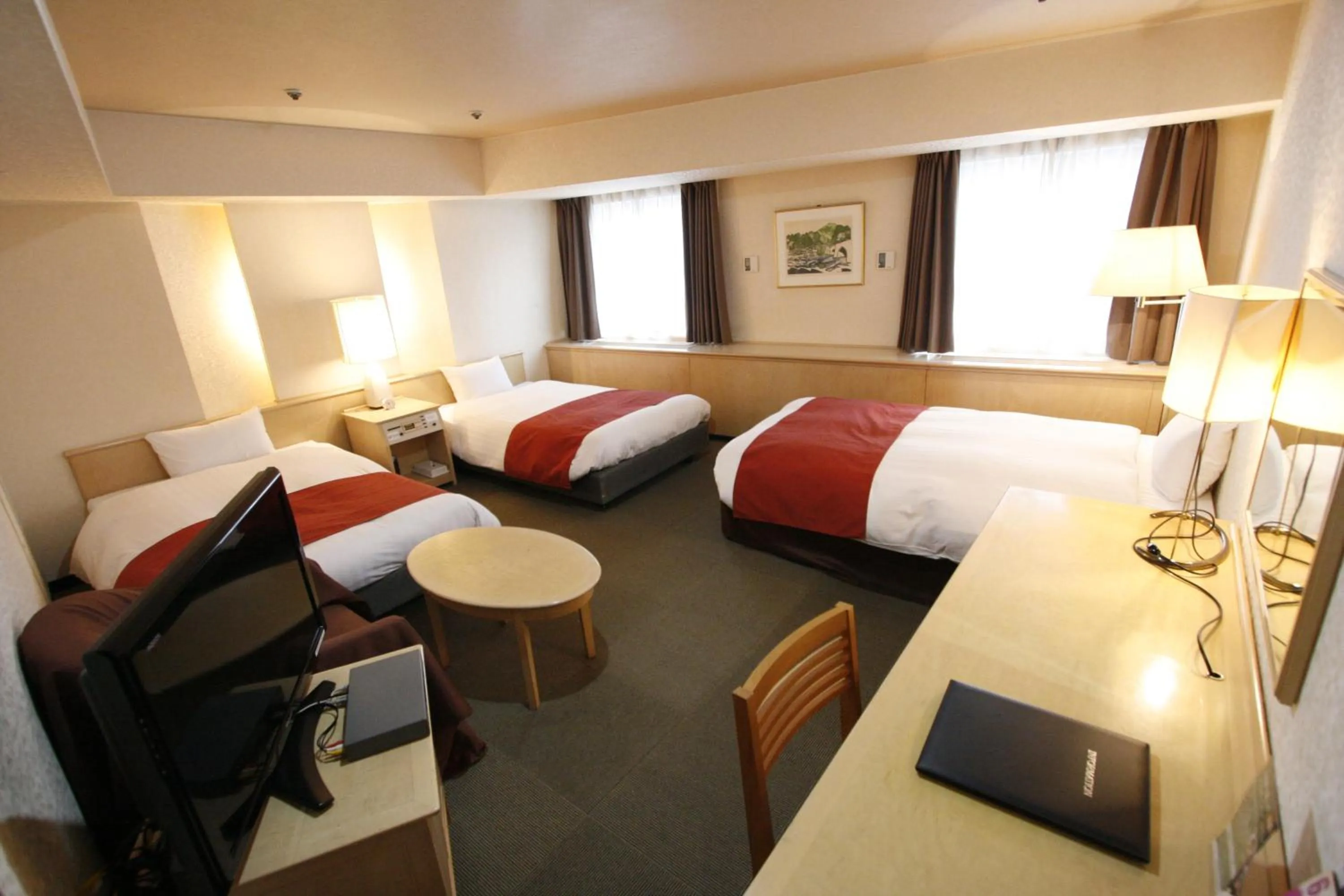 Bed in Hotel Abest Meguro