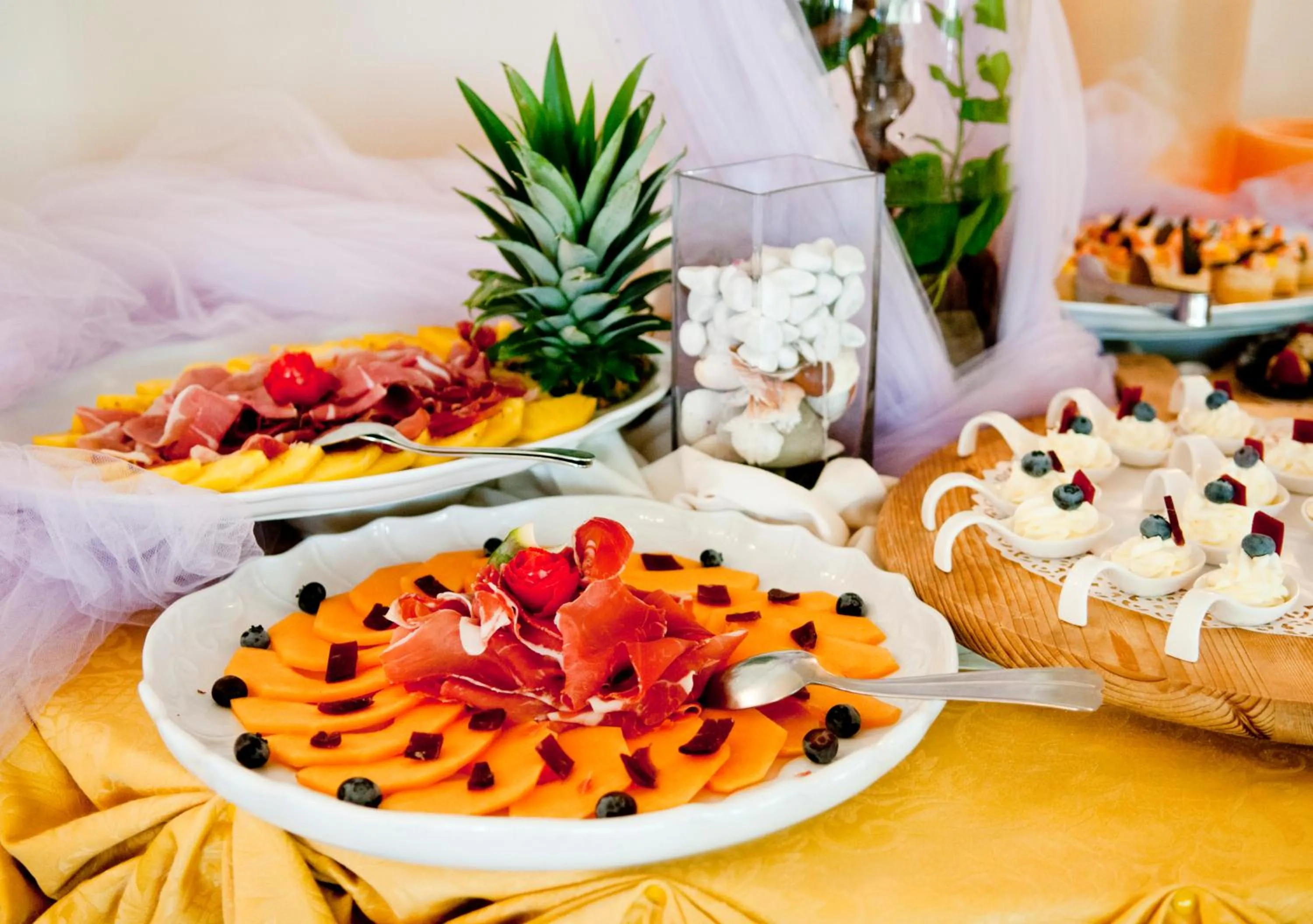 Food close-up in Hotel Doge