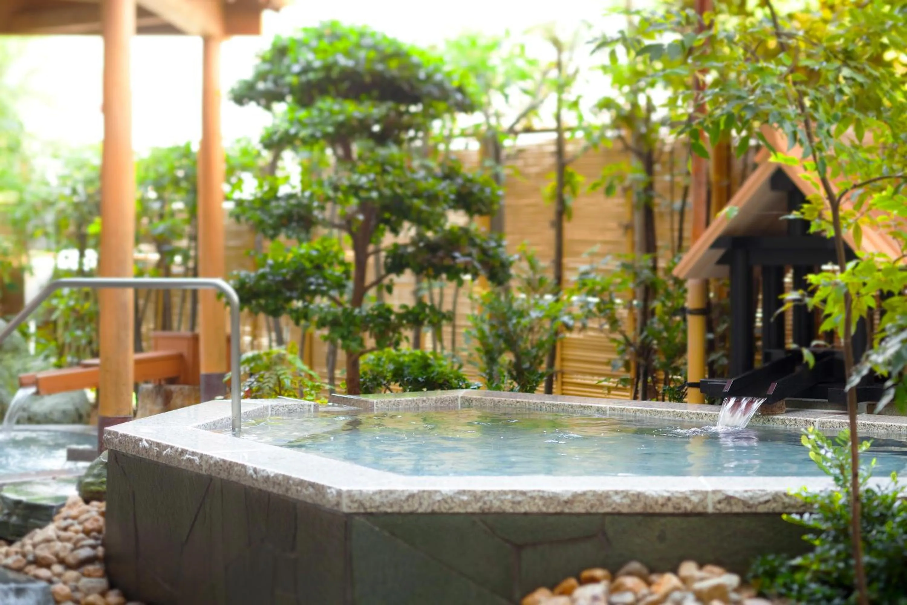 Hot Spring Bath in Kotohira Grand Hotel Sakuranosho