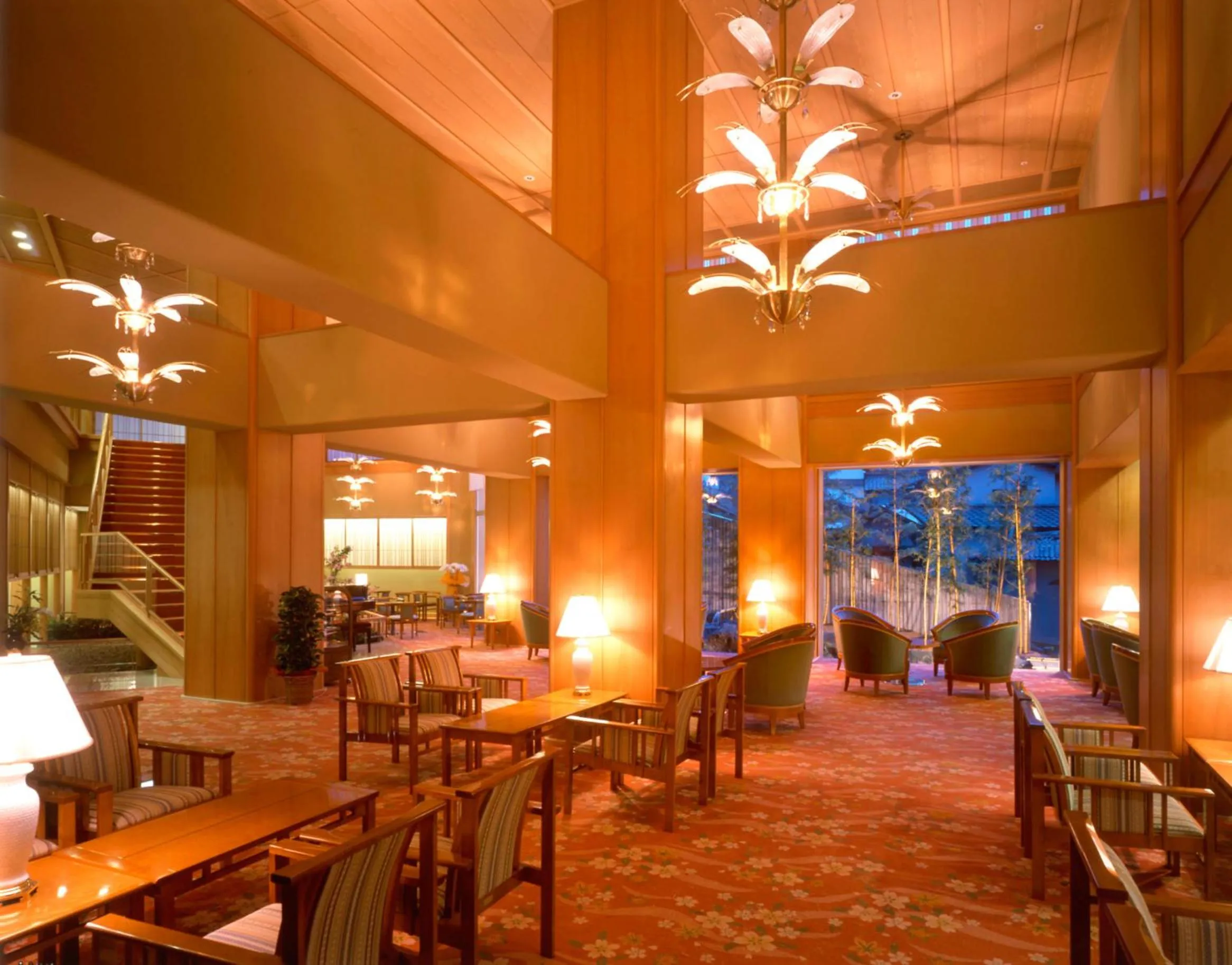 Lobby or reception in Kotohira Grand Hotel Sakuranosho