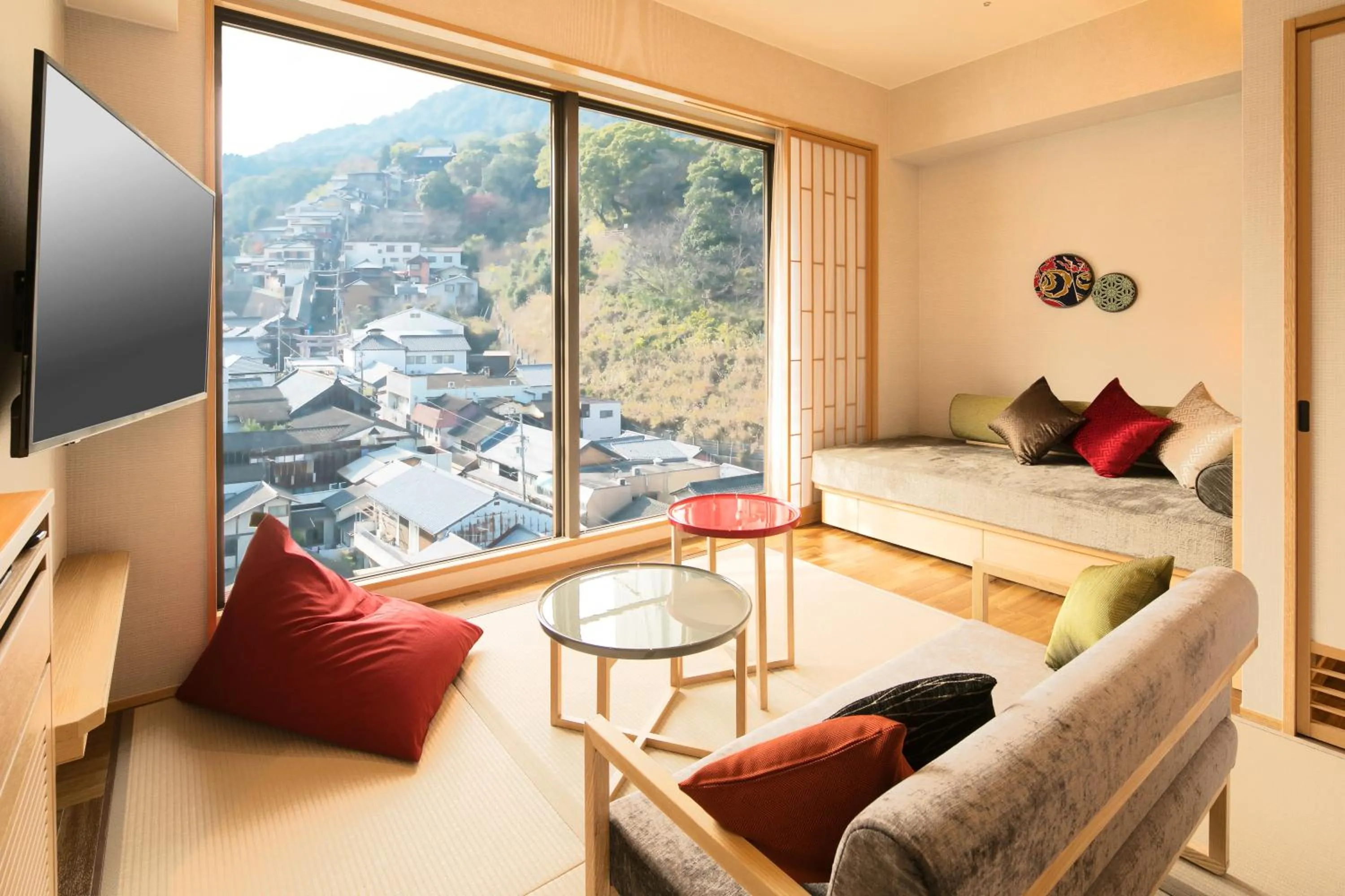 View (from property/room) in Kotohira Grand Hotel Sakuranosho
