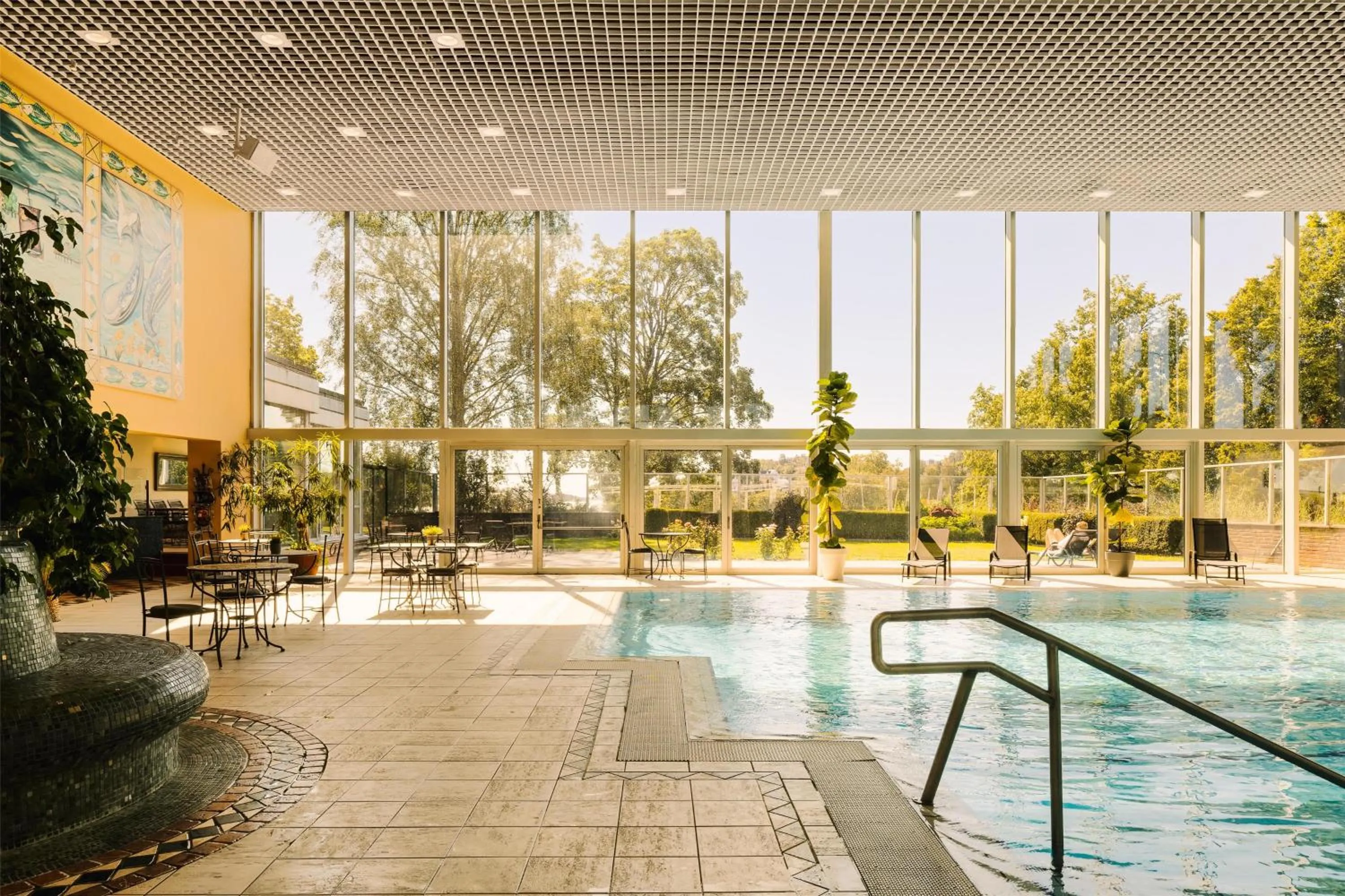 Pool view in Scandic Park Sandefjord