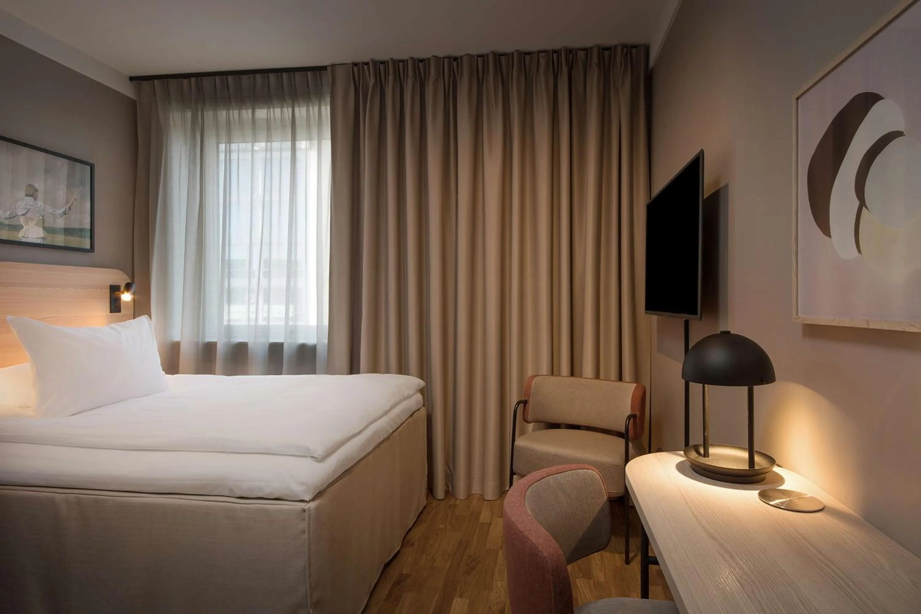 Bedroom, Bed in Scandic Park Sandefjord