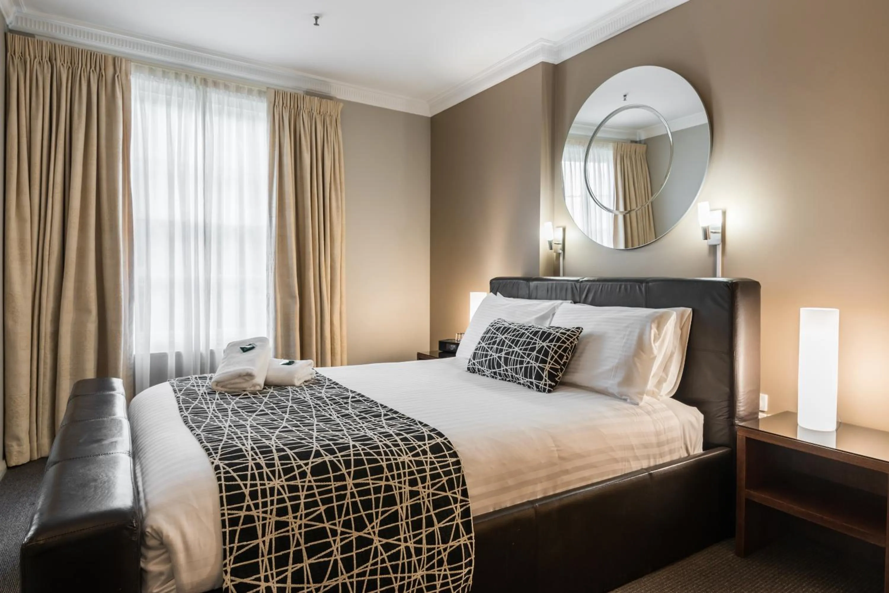 Bed in Clarendon Hotel