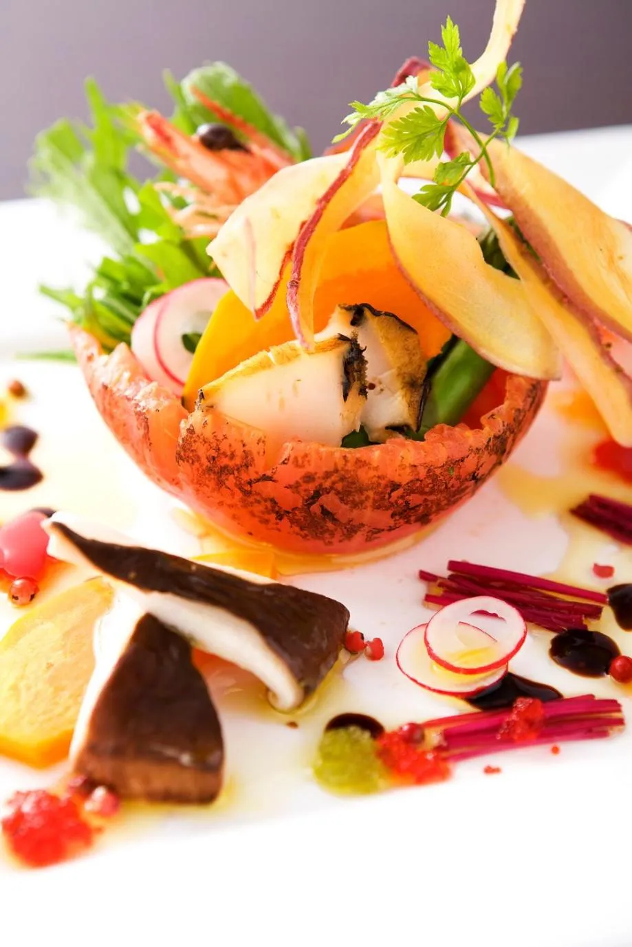 Food in Yumoto Konpira Onsen Hananoyu Kobaitei