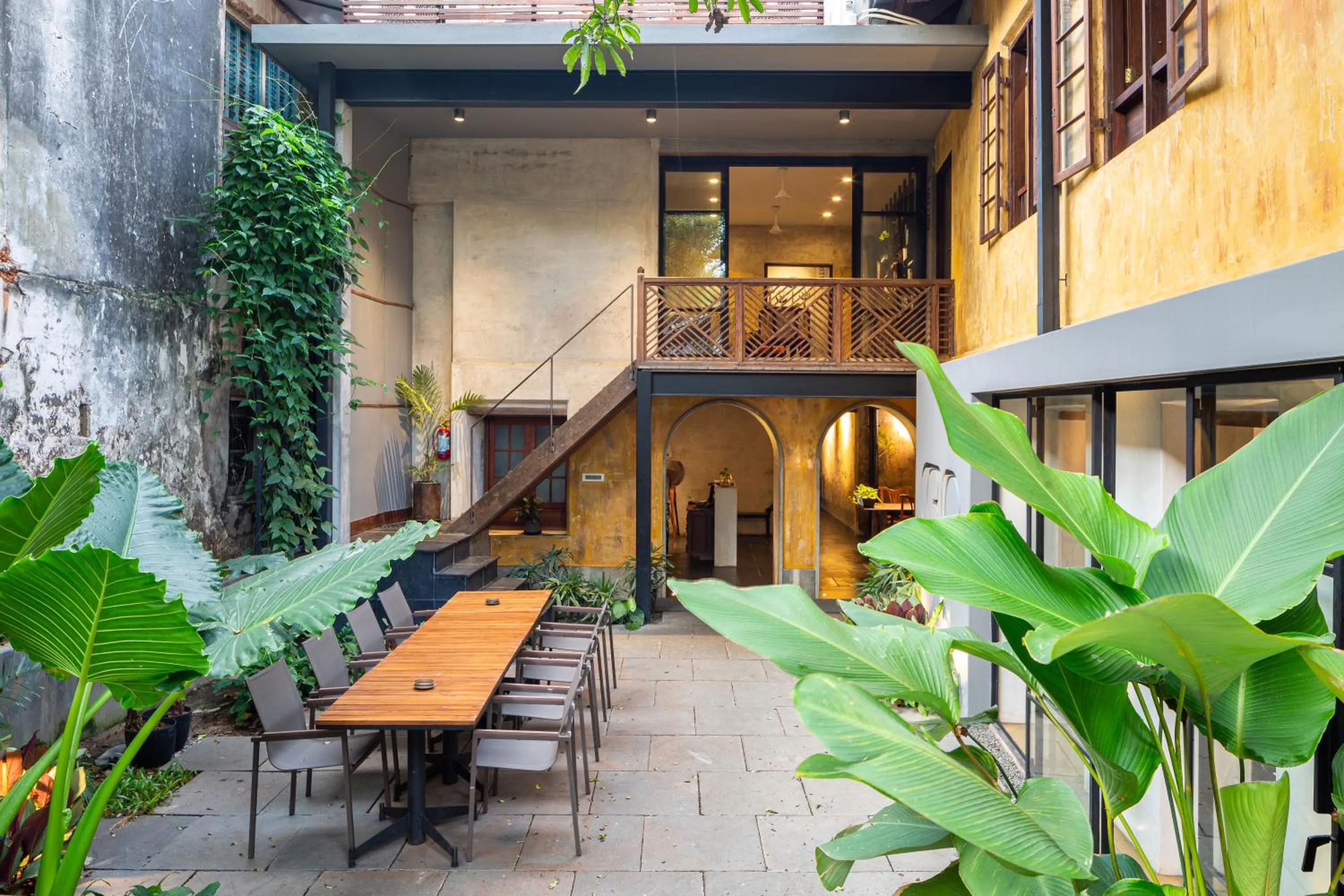 Garden view in The Postcard Mandalay Hall, Kochi