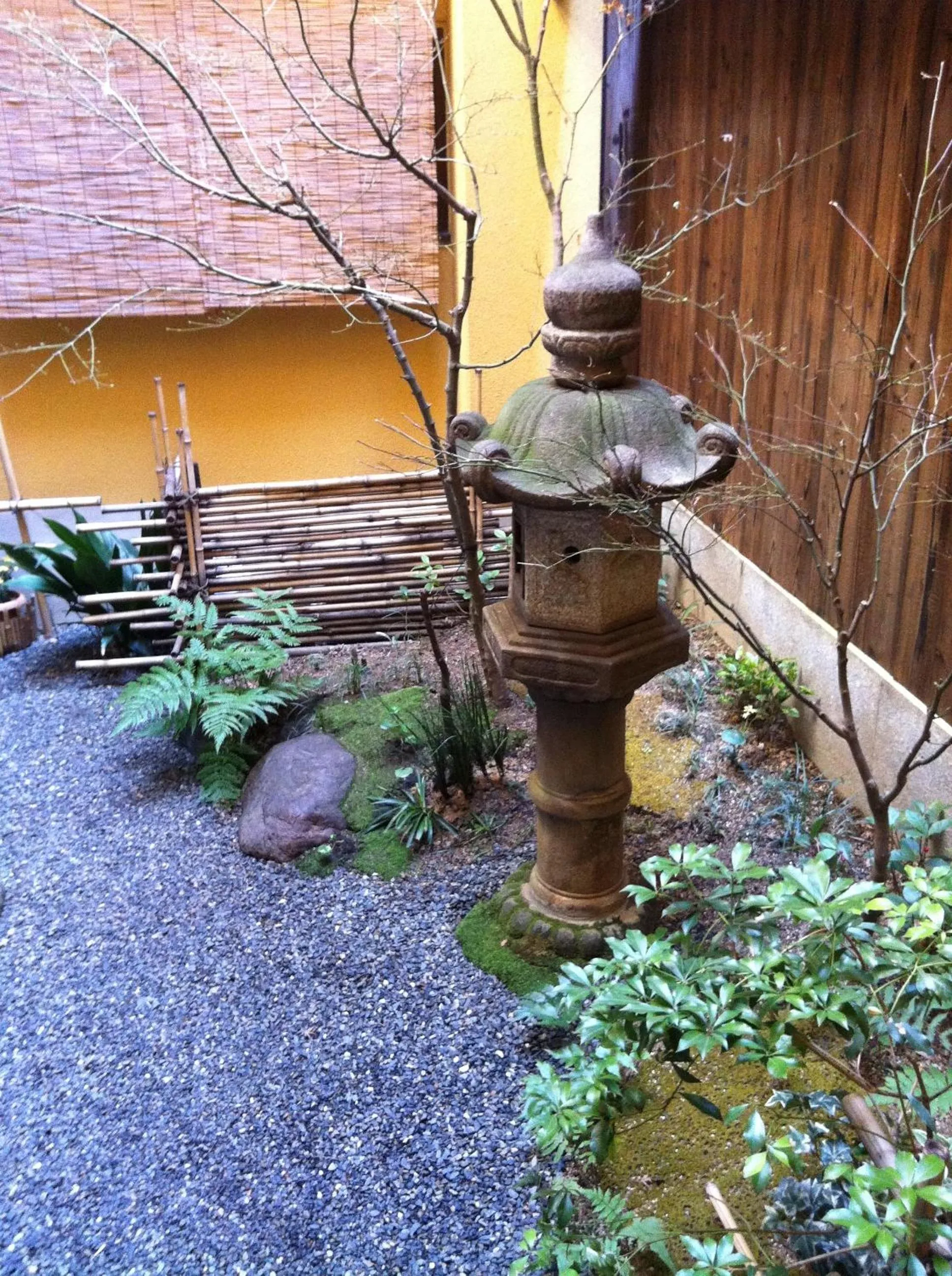 Garden in Ryokan Kyoraku