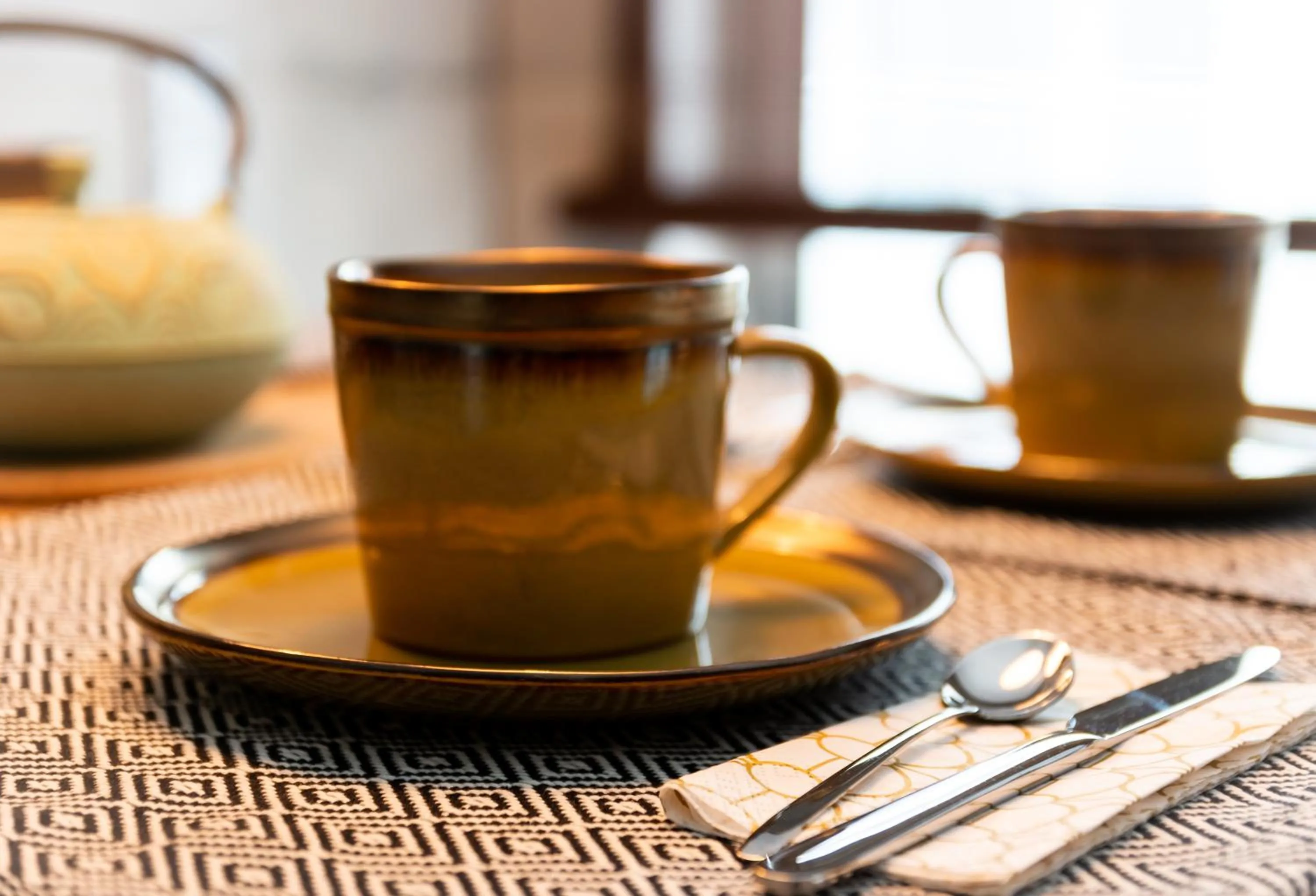 Coffee/tea facilities in Azor Central Lodge