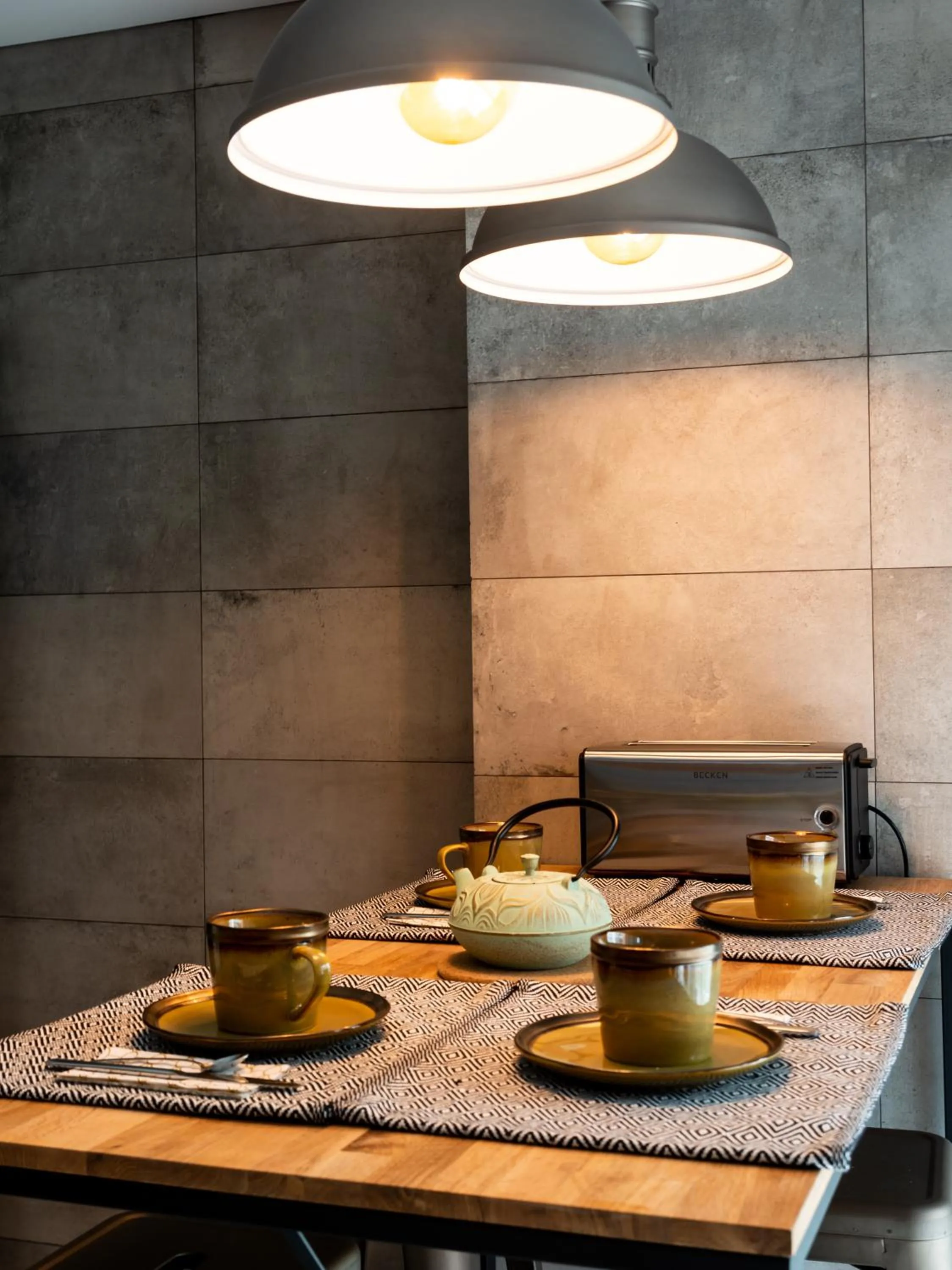 Kitchen or kitchenette in Azor Central Lodge
