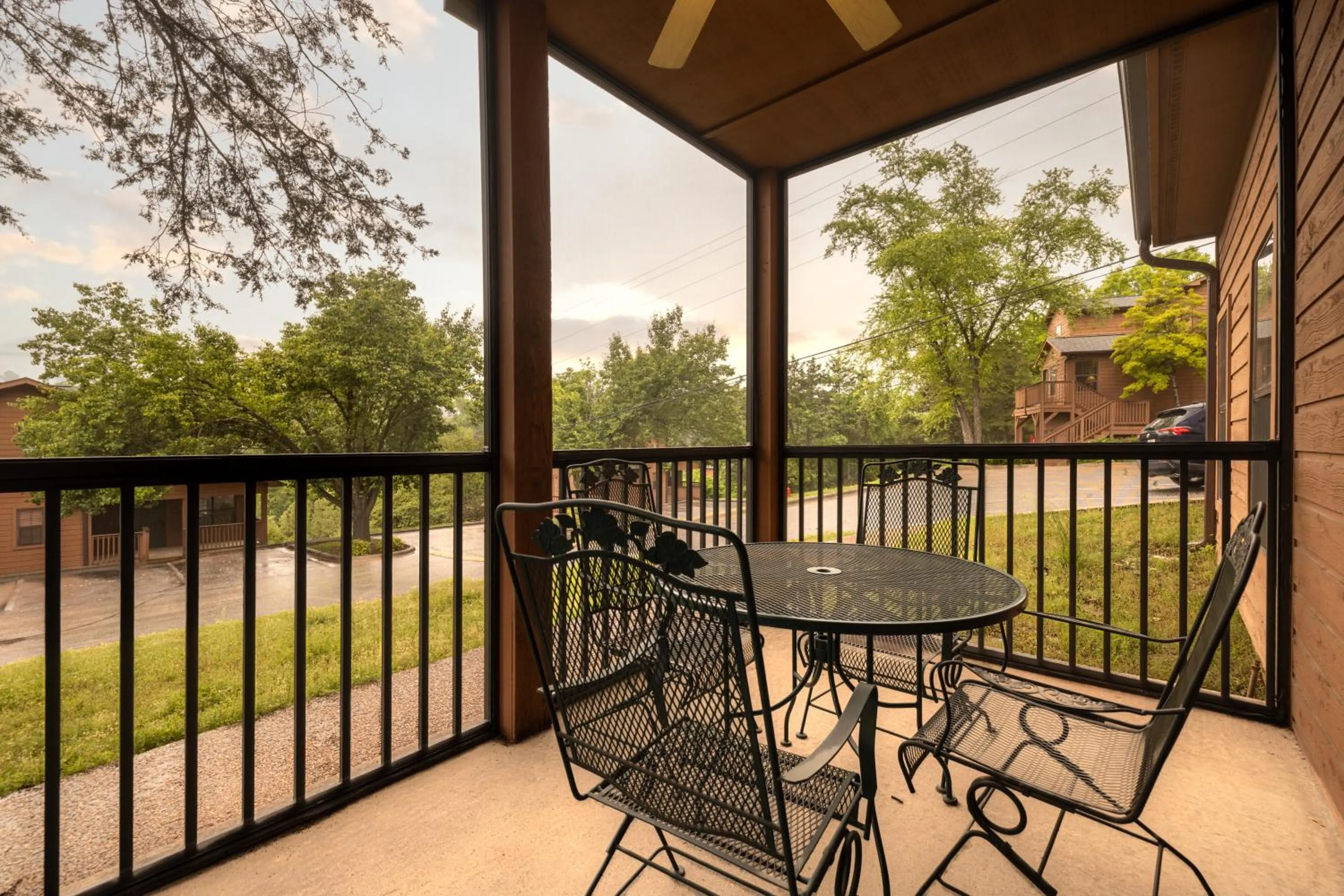 Patio in Westgate Branson Woods Resort