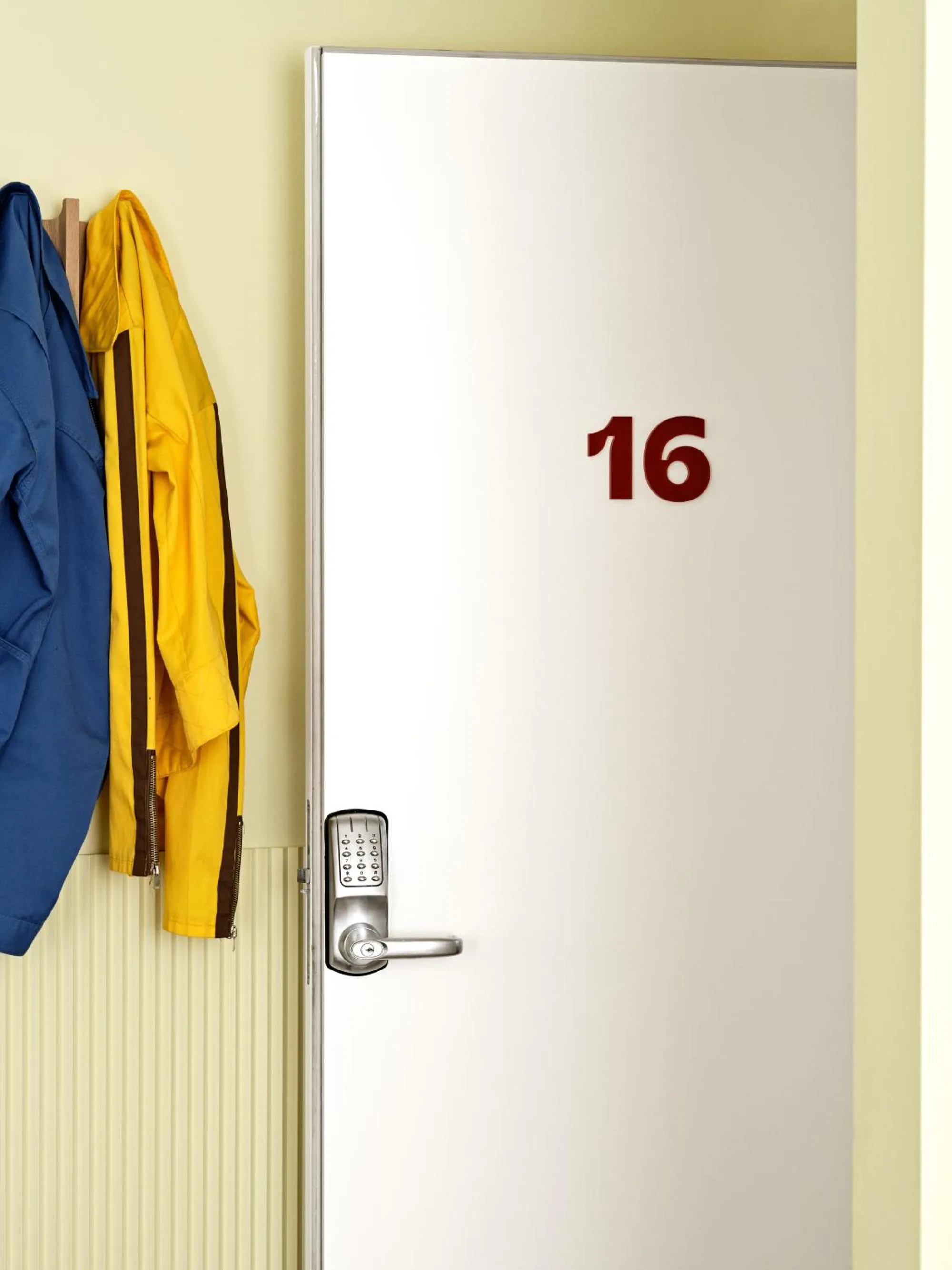 Decorative detail in BRIK Apartment Hotel