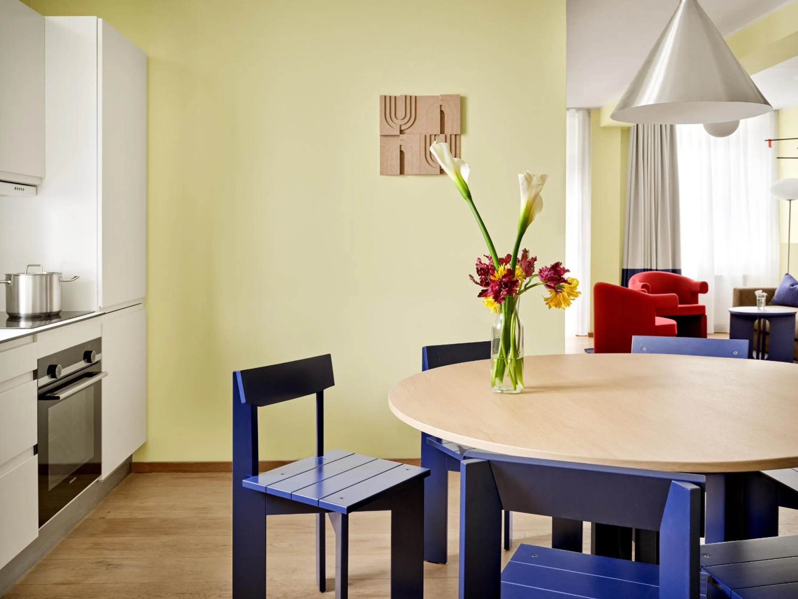 Kitchen or kitchenette in BRIK Apartment Hotel
