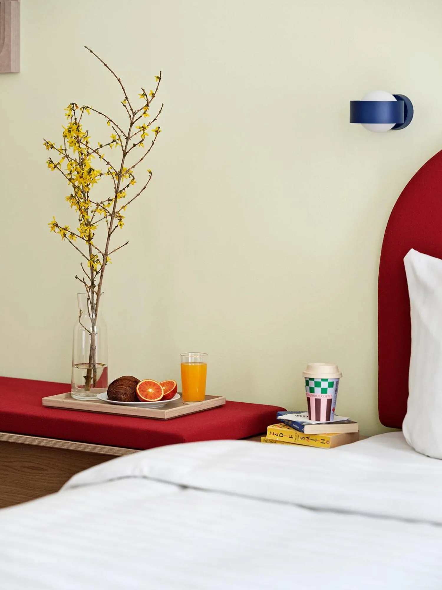 Bed in BRIK Apartment Hotel