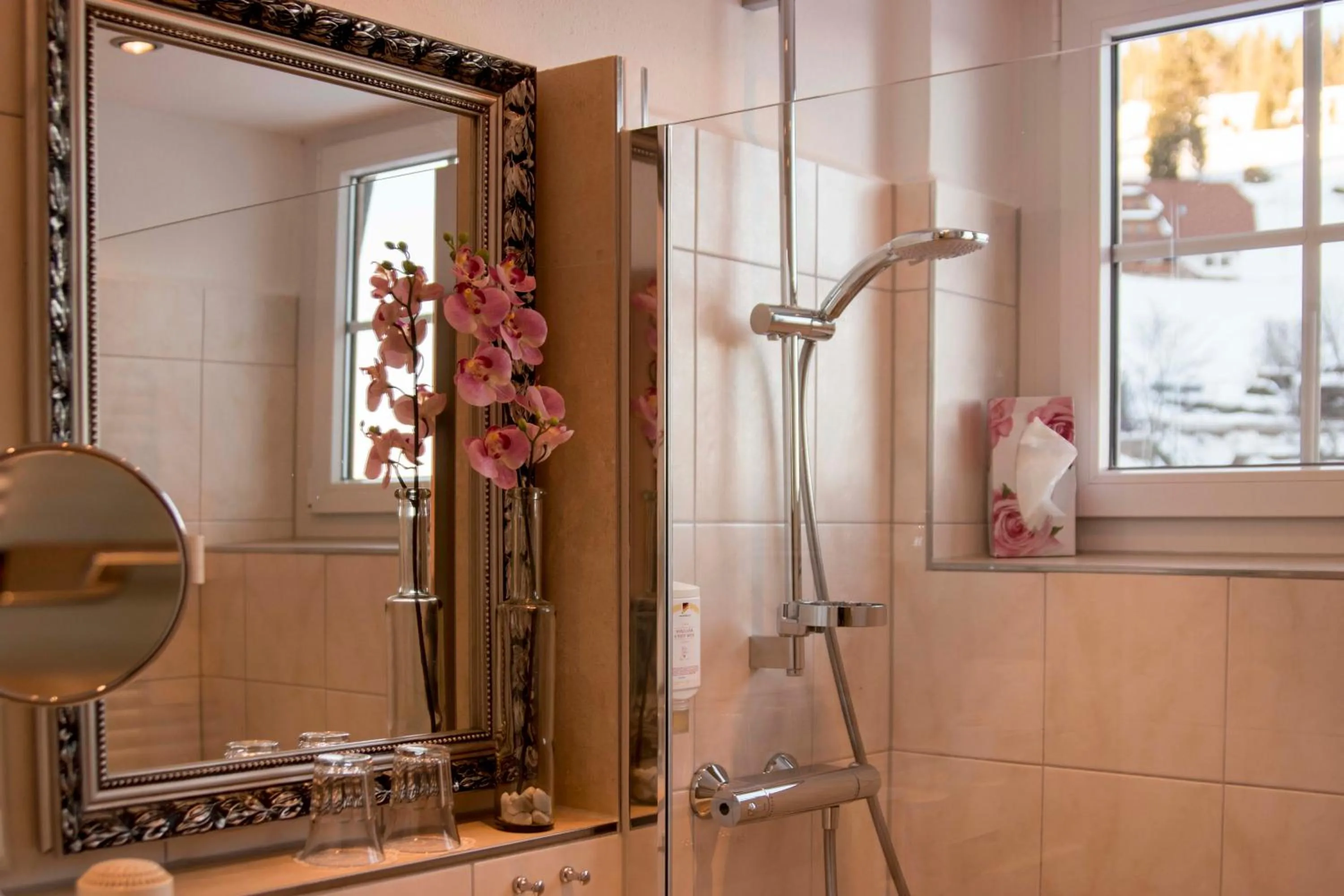 Shower in Hotel & Restaurant Grüner Baum - Die Grüne Oase Am Feldberg