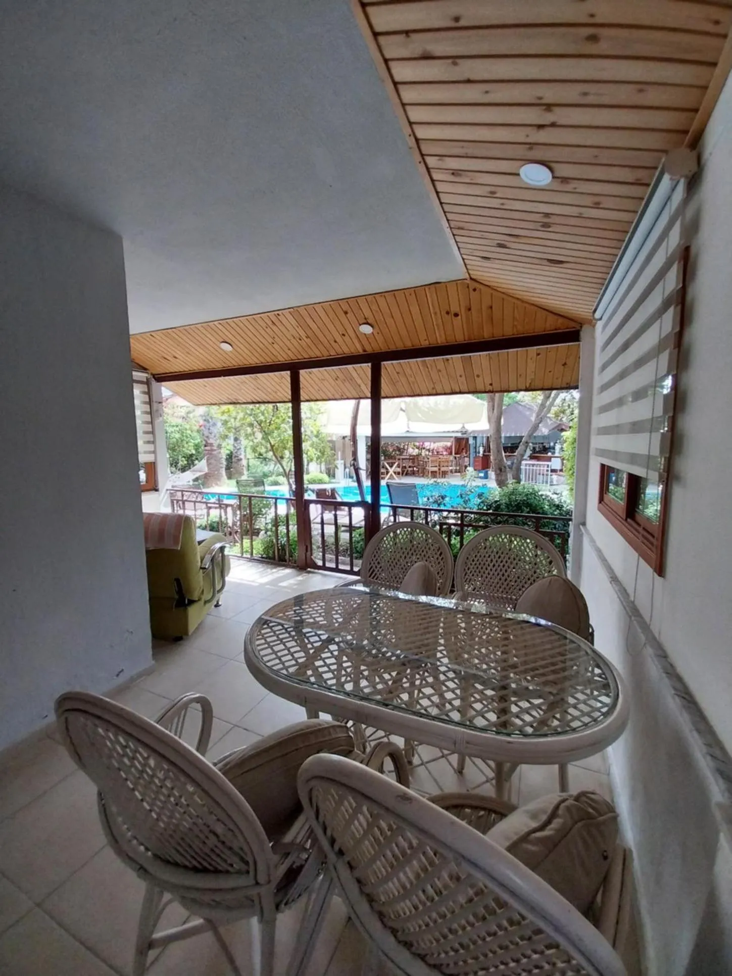 Balcony/Terrace in Jasmin Apart Otel