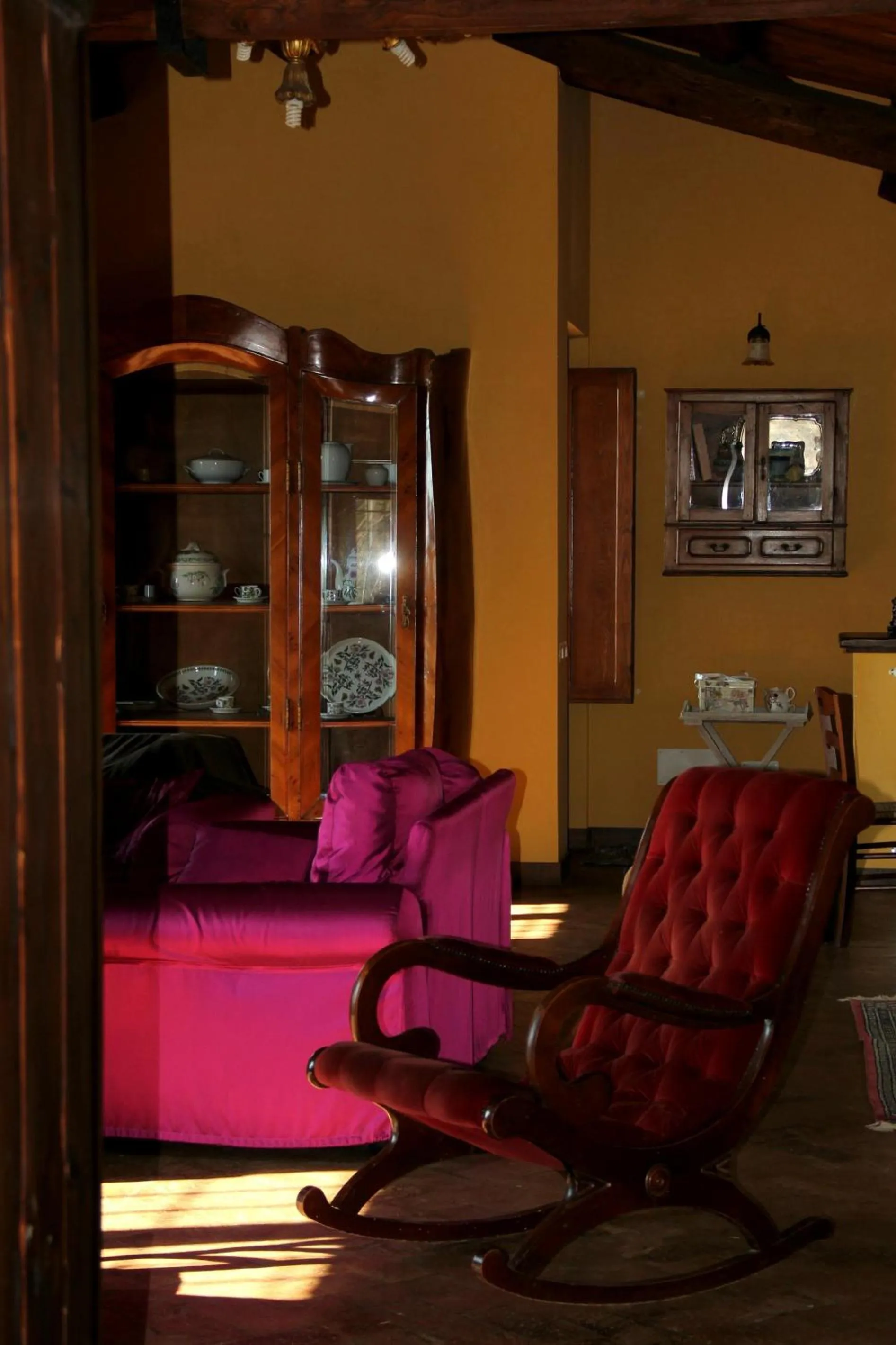 Lobby or reception in Al Vecchio Fontanile B&B