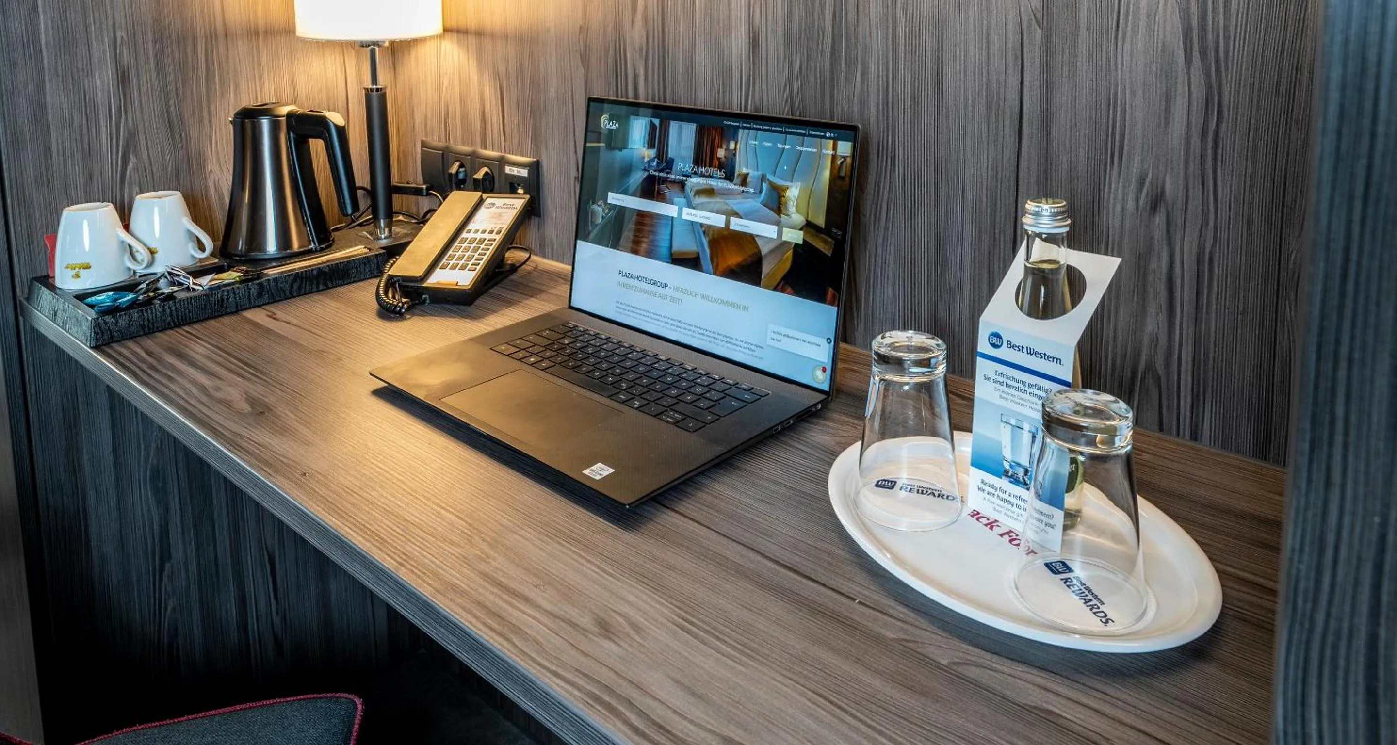 Coffee/tea facilities in Best Western Plaza Hotel Mannheim