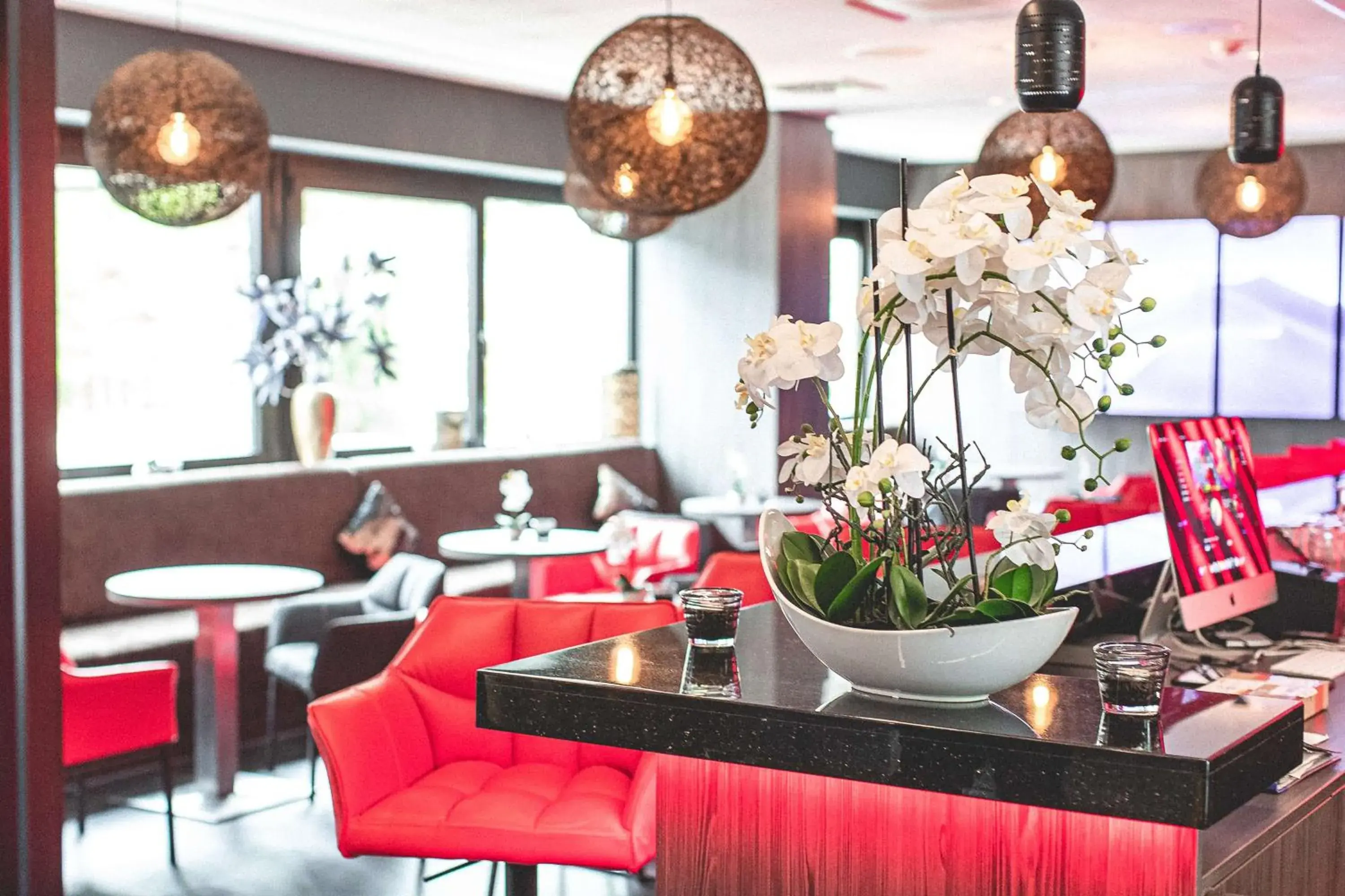 Lounge or bar in Best Western Plaza Hotel Mannheim Lounge or bar in Best Western Plaza Hotel Mannheim