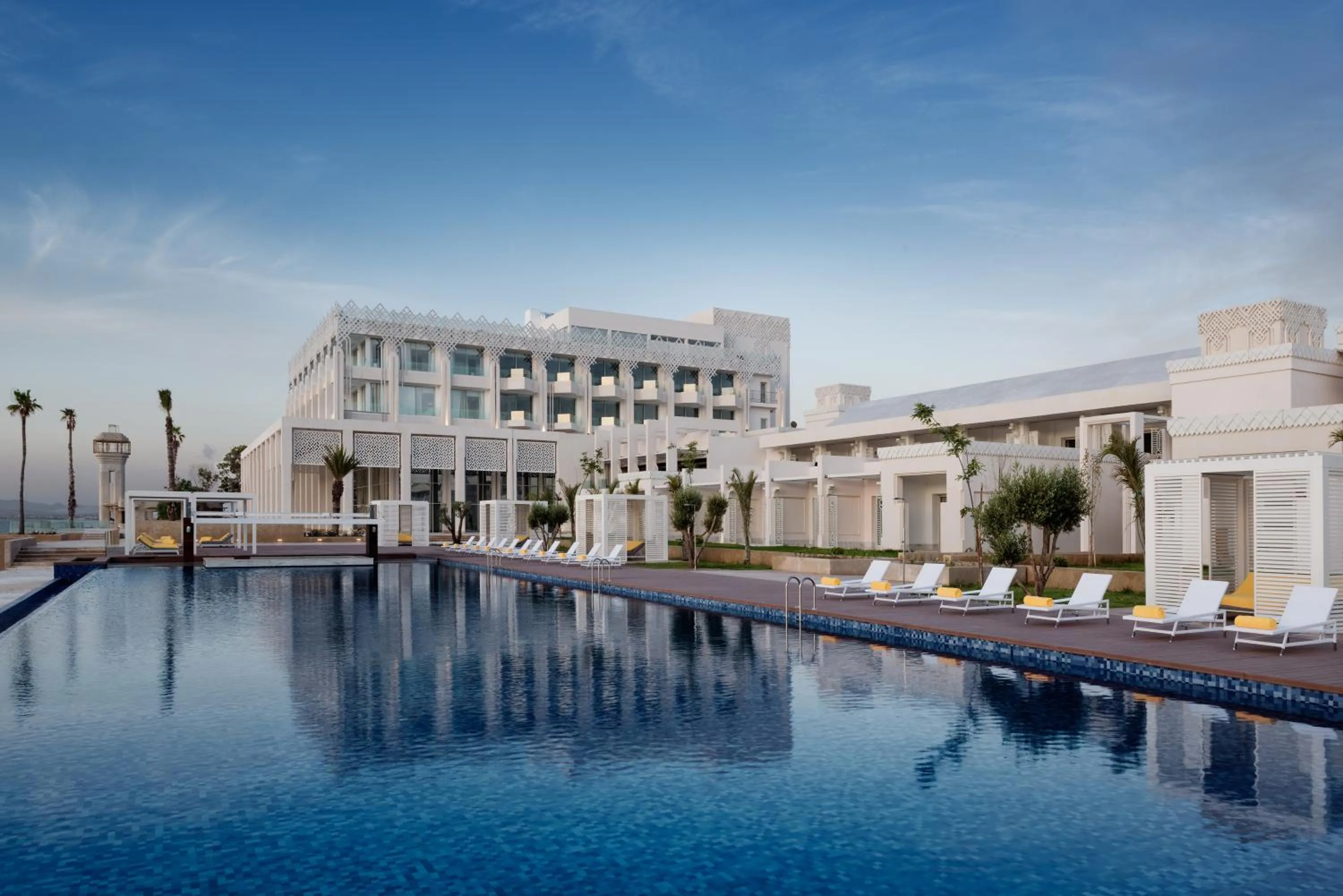 Swimming pool in Marchica Lagoon Resort