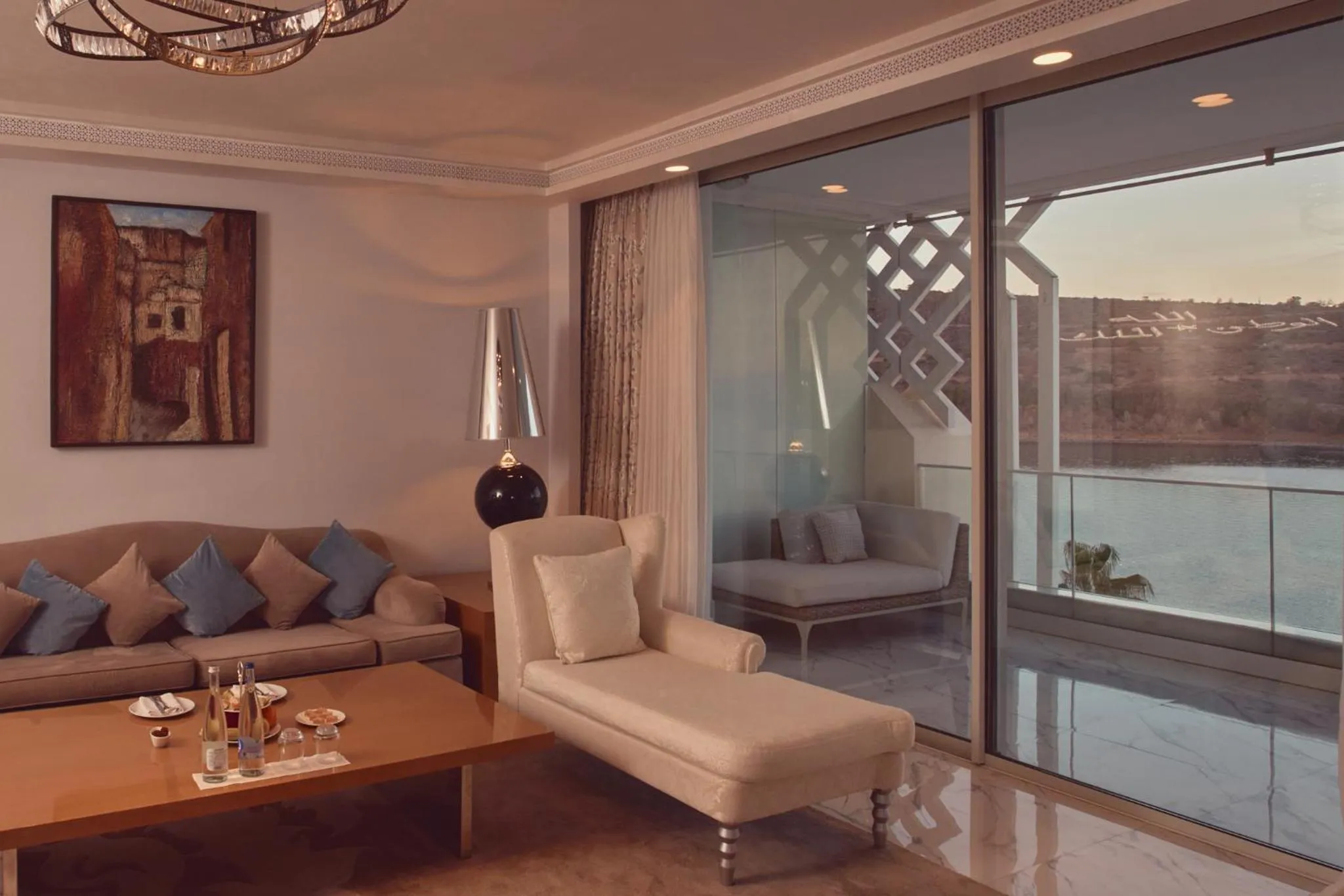 Living room in Marchica Lagoon Resort