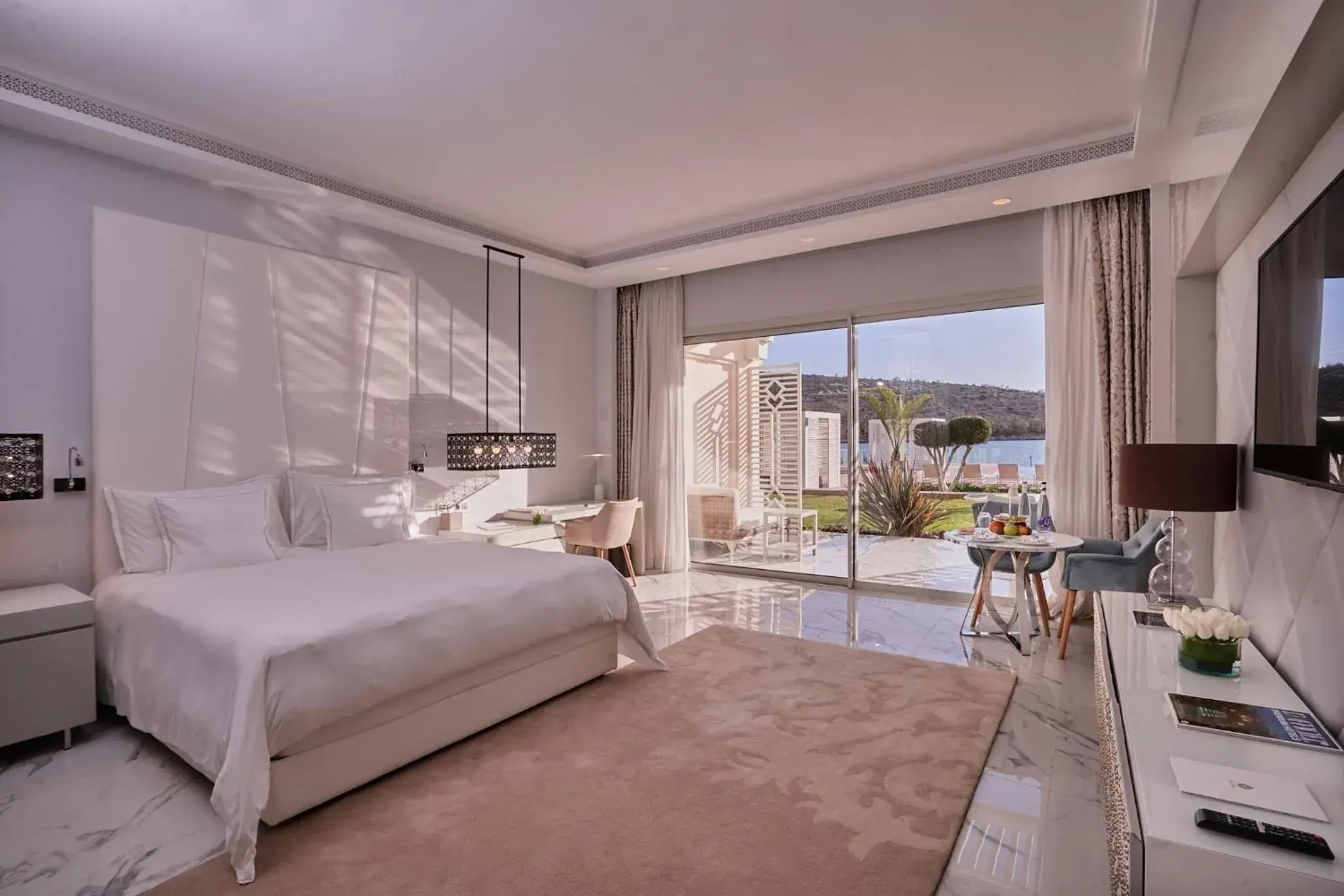 Deluxe Room Pool View in Marchica Lagoon Resort Deluxe Room Pool View in Marchica Lagoon Resort