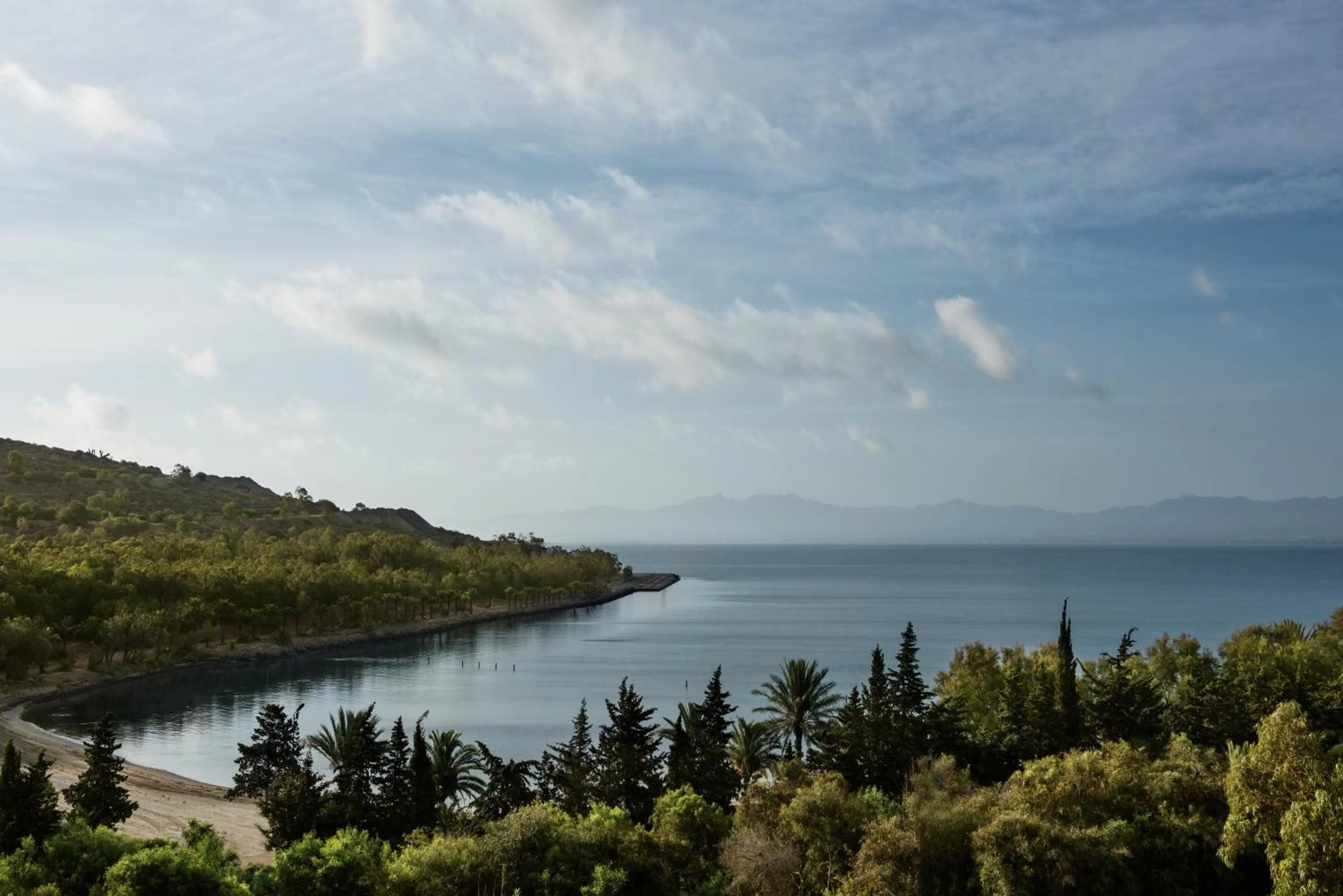 Natural landscape in Marchica Lagoon Resort
