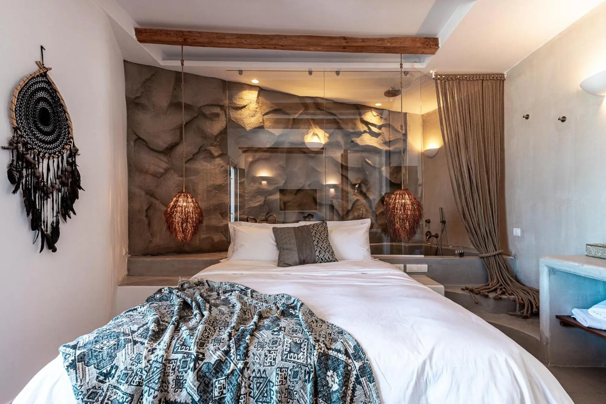 Bed in Bohemian Luxury Boutique Hotel, Adults Only