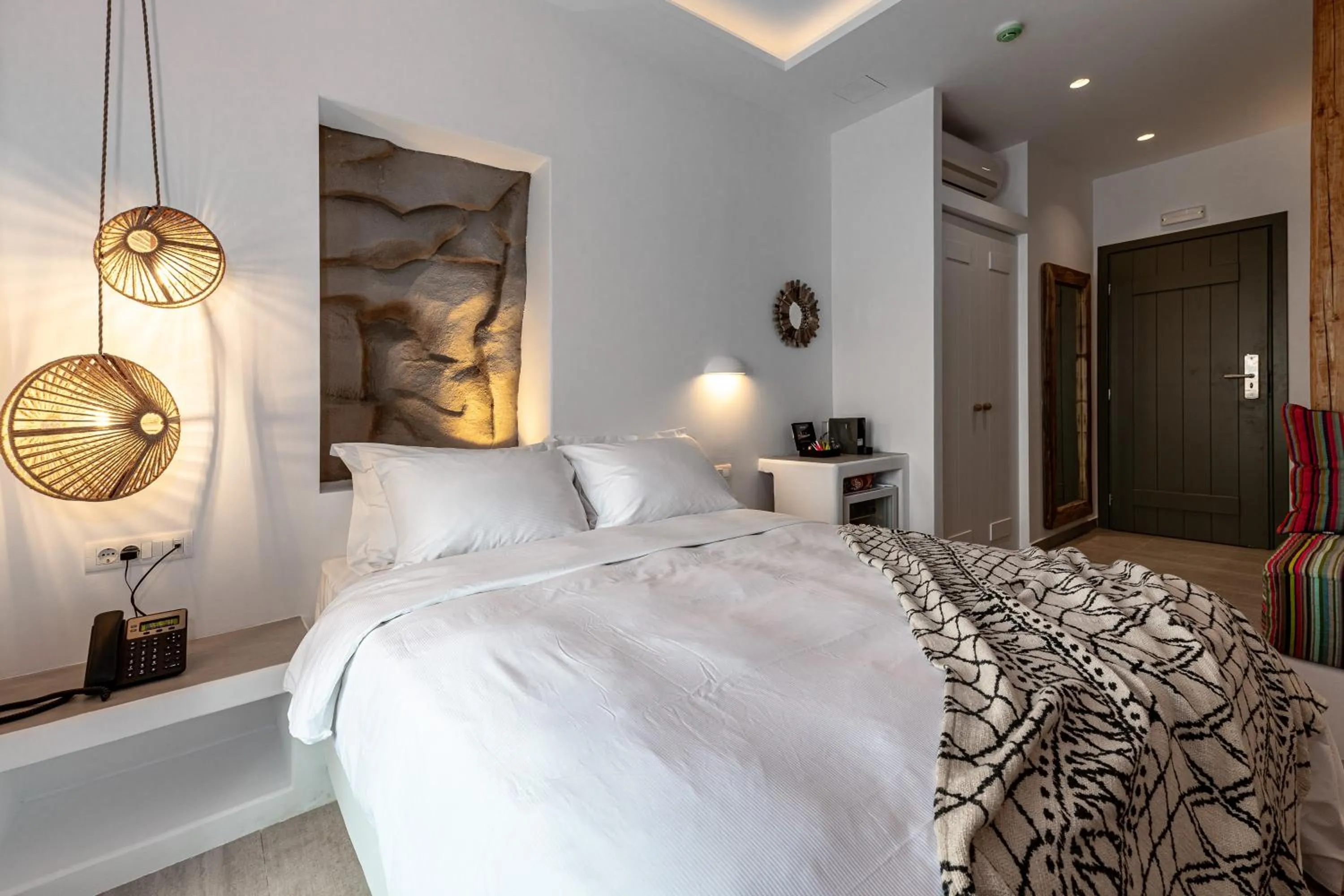 Bed in Bohemian Luxury Boutique Hotel, Adults Only