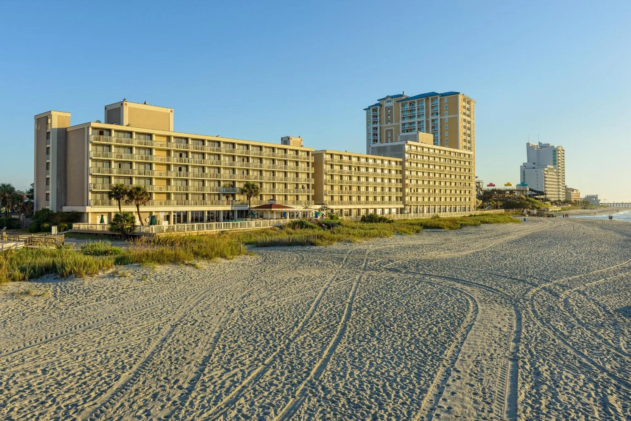 Beach in Westgate Myrtle Beach Oceanfront Resort