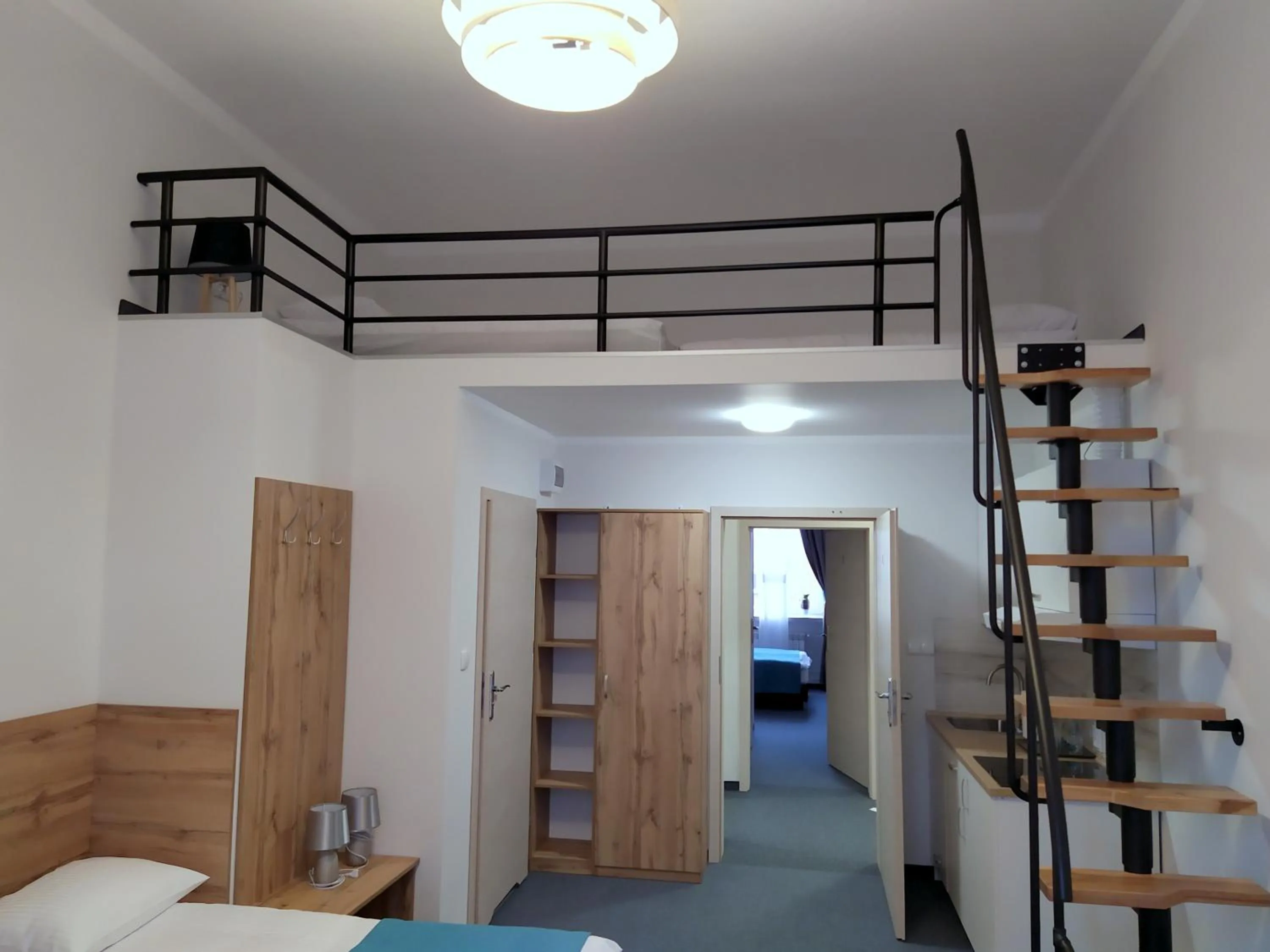 Living room, Bed in Villa Centro