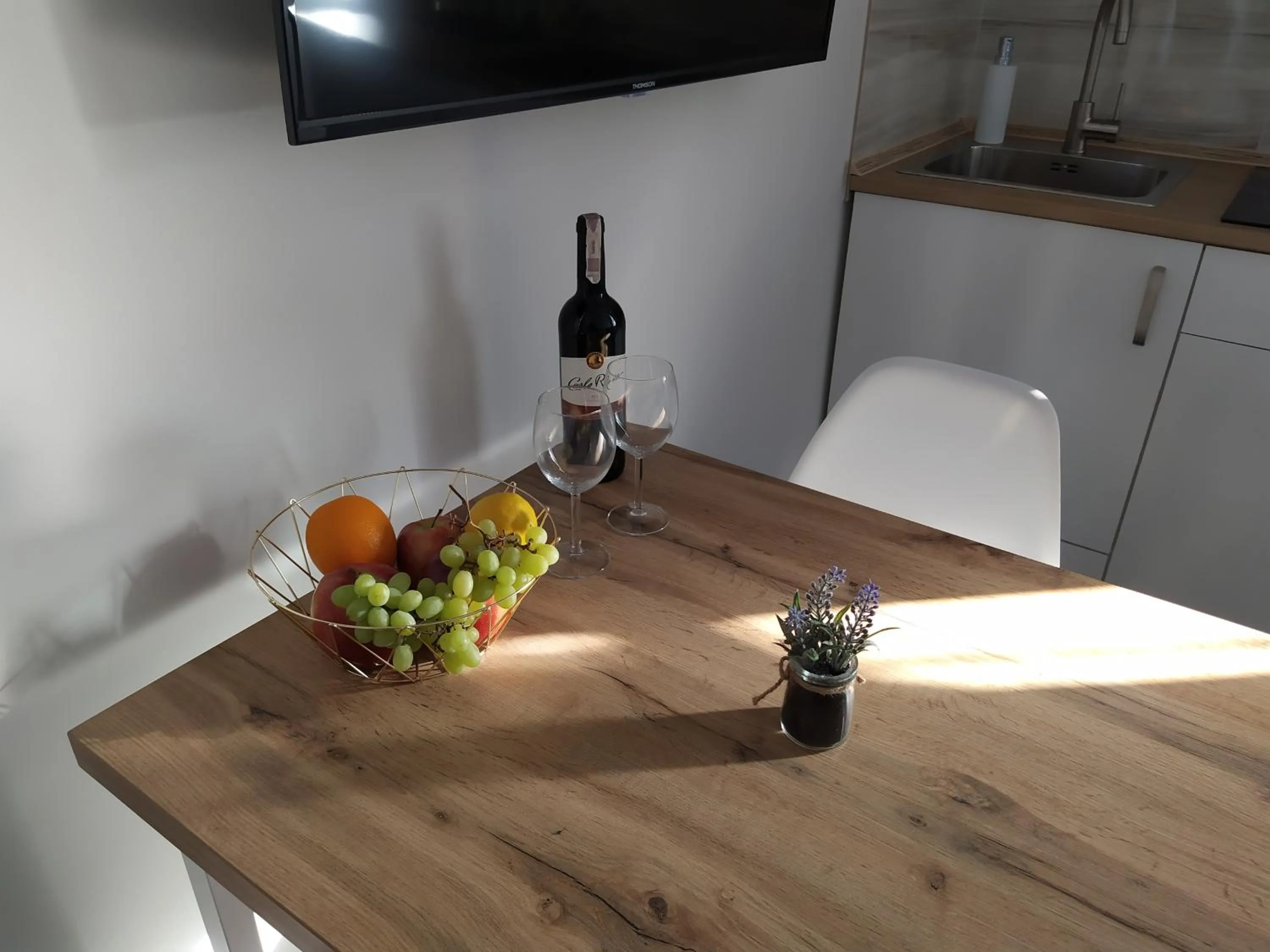 Dining area in Villa Centro
