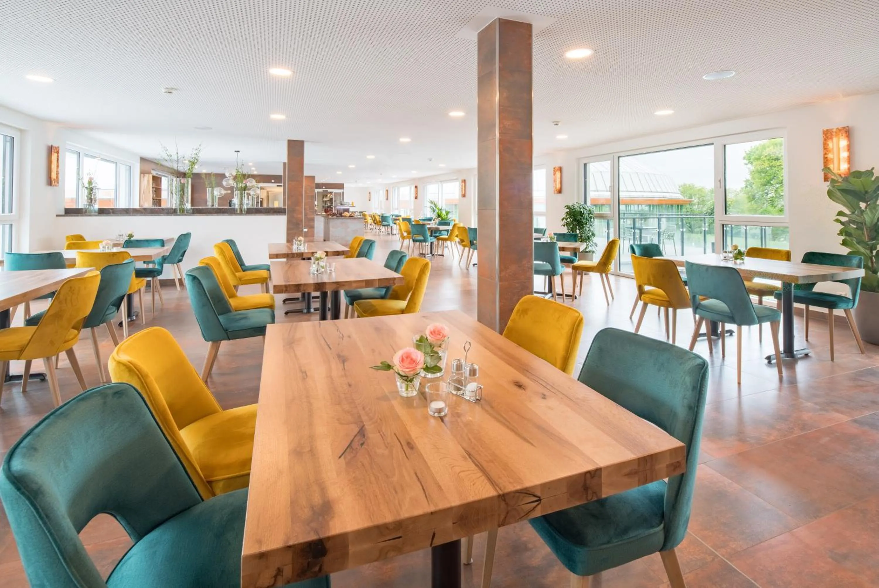 Restaurant/places to eat in Thermalhotel Aulendorf
