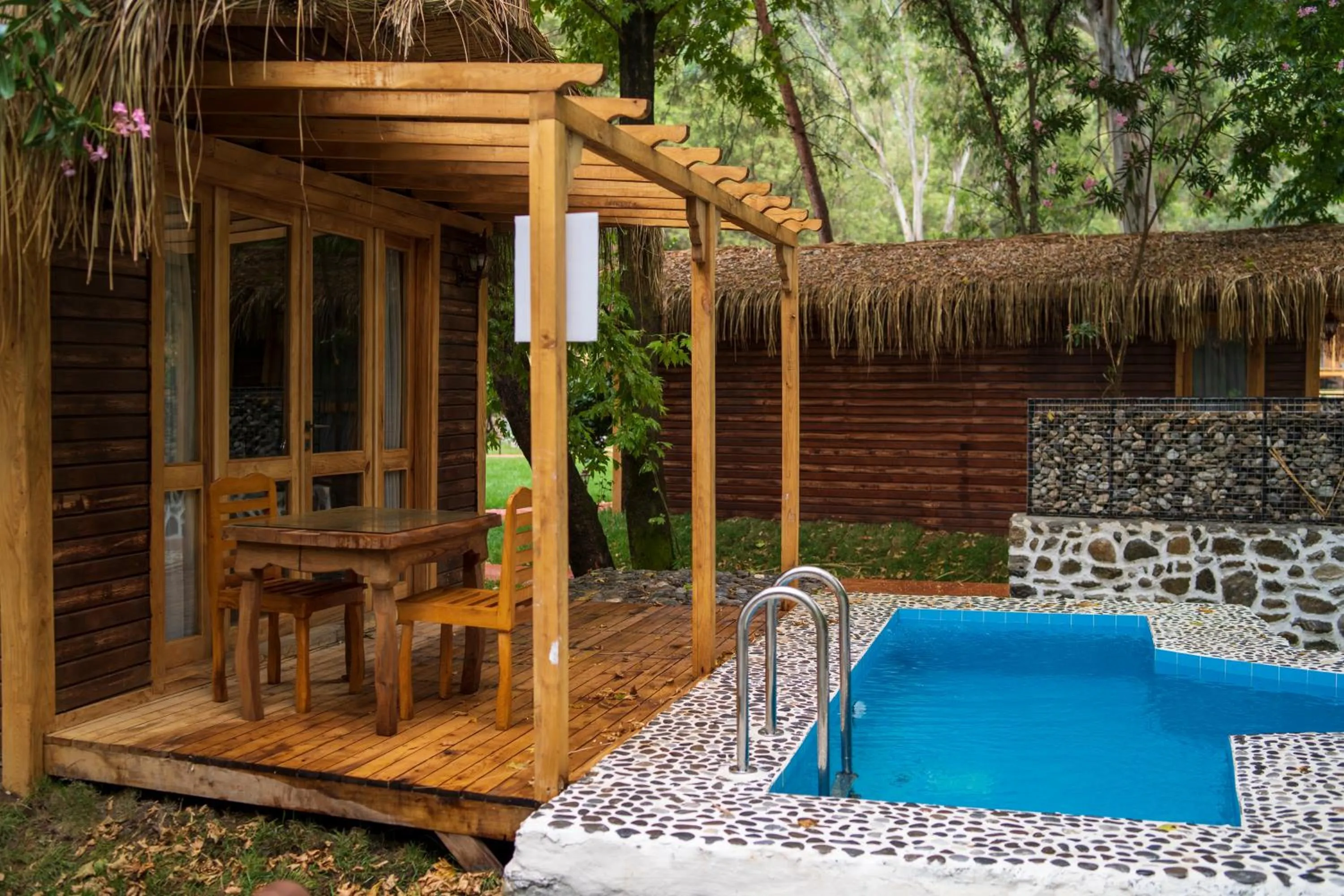 Patio in Suna Village Hotel & Bungalow Fethiye