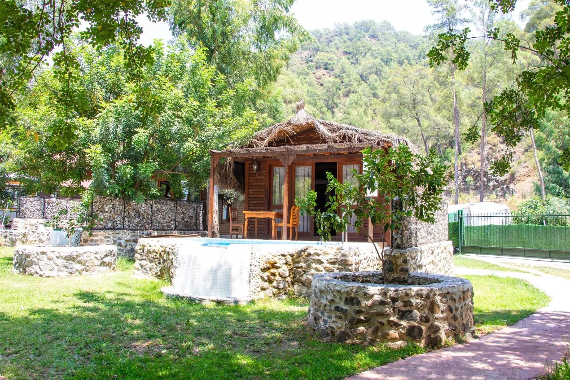 Patio in Suna Village Hotel & Bungalow Fethiye