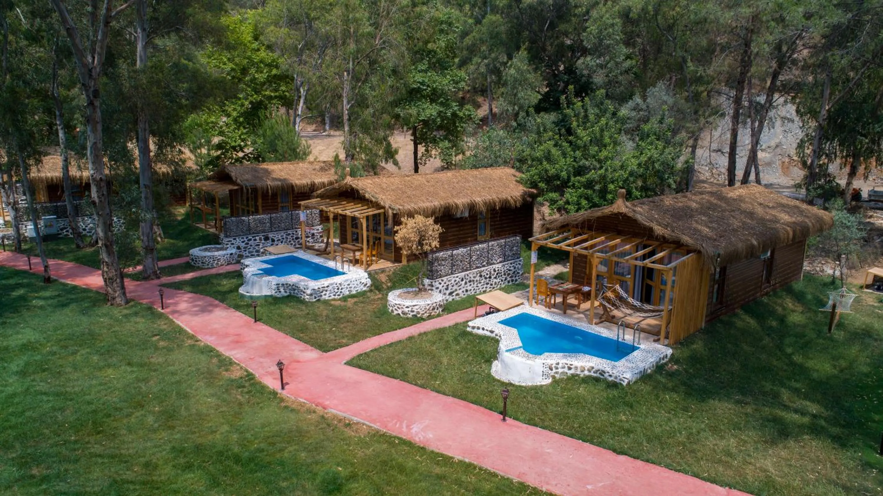 Bird's eye view in Suna Village Hotel & Bungalow Fethiye