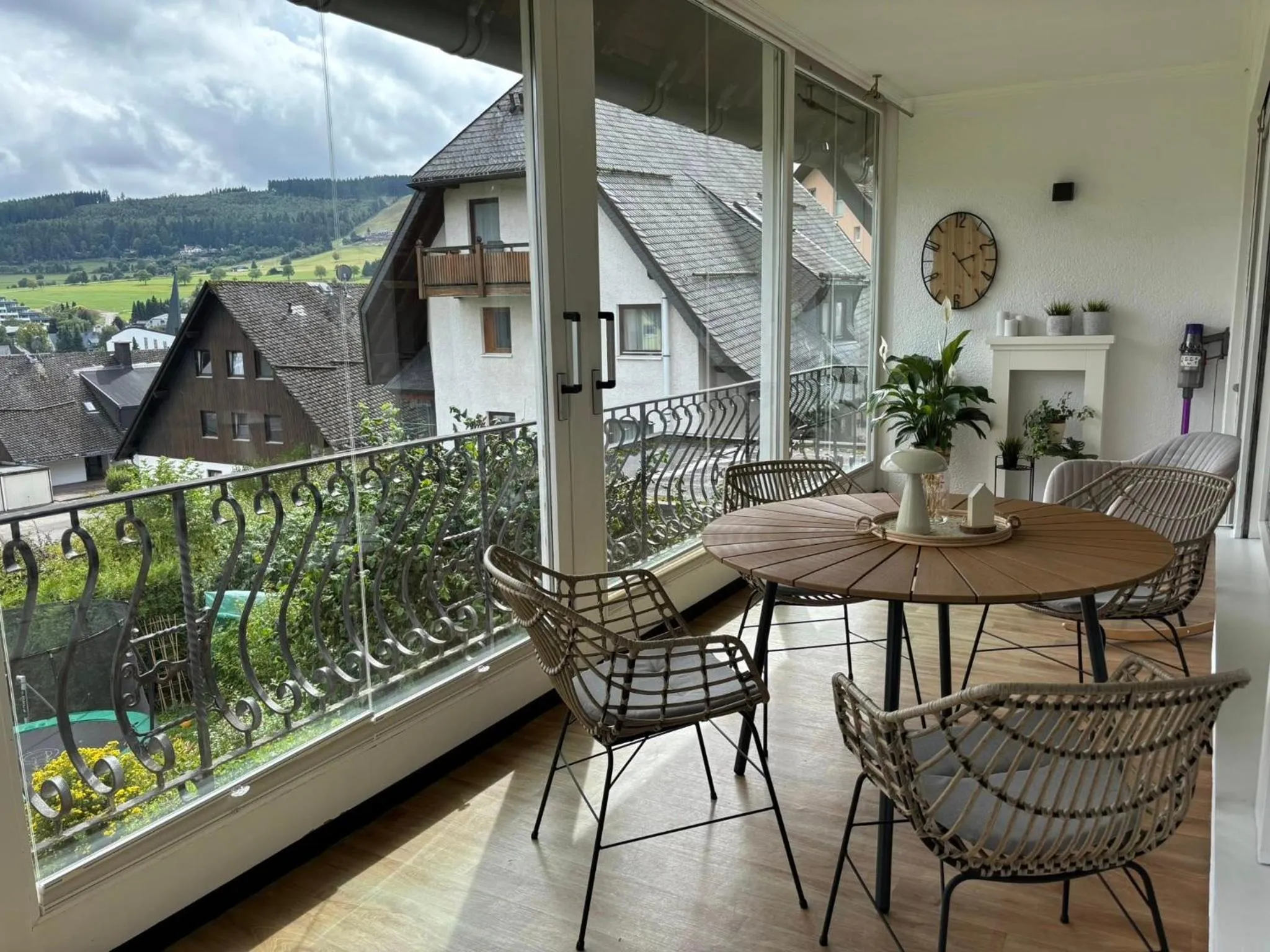View (from property/room) in Löwenstein Ferienwohnungen