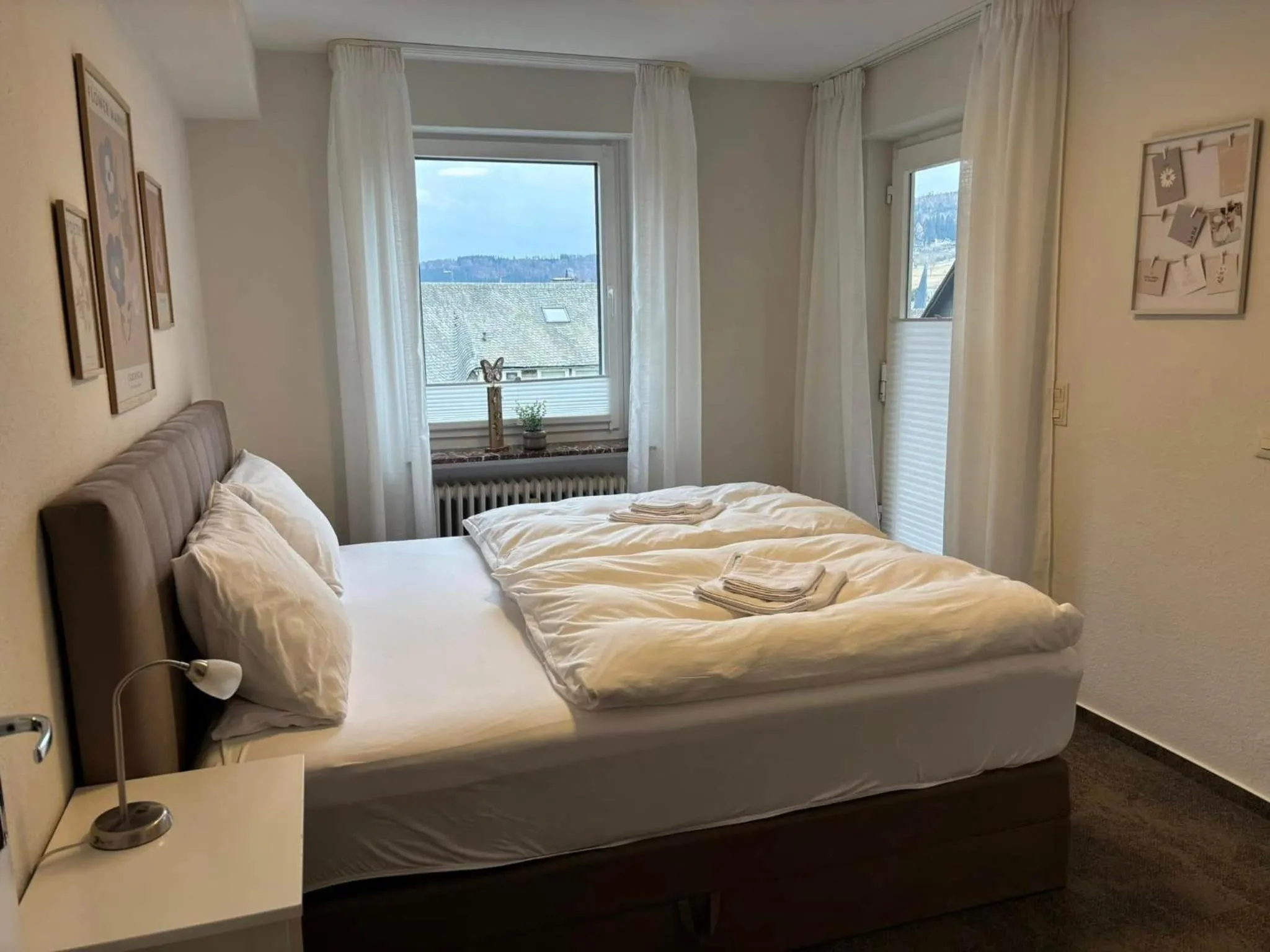 Bedroom, Bed in Löwenstein Ferienwohnungen