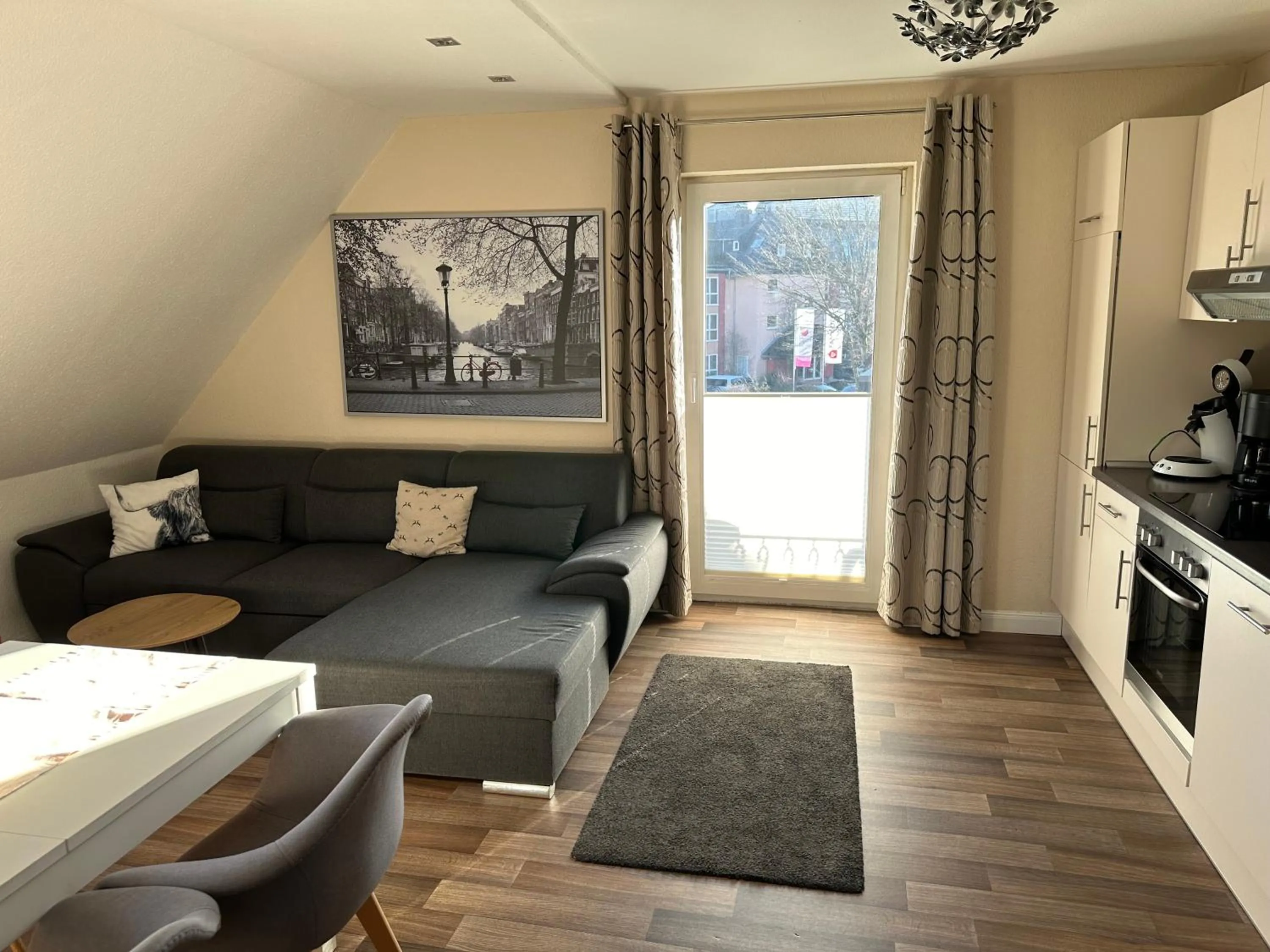Living room in Löwenstein Ferienwohnungen