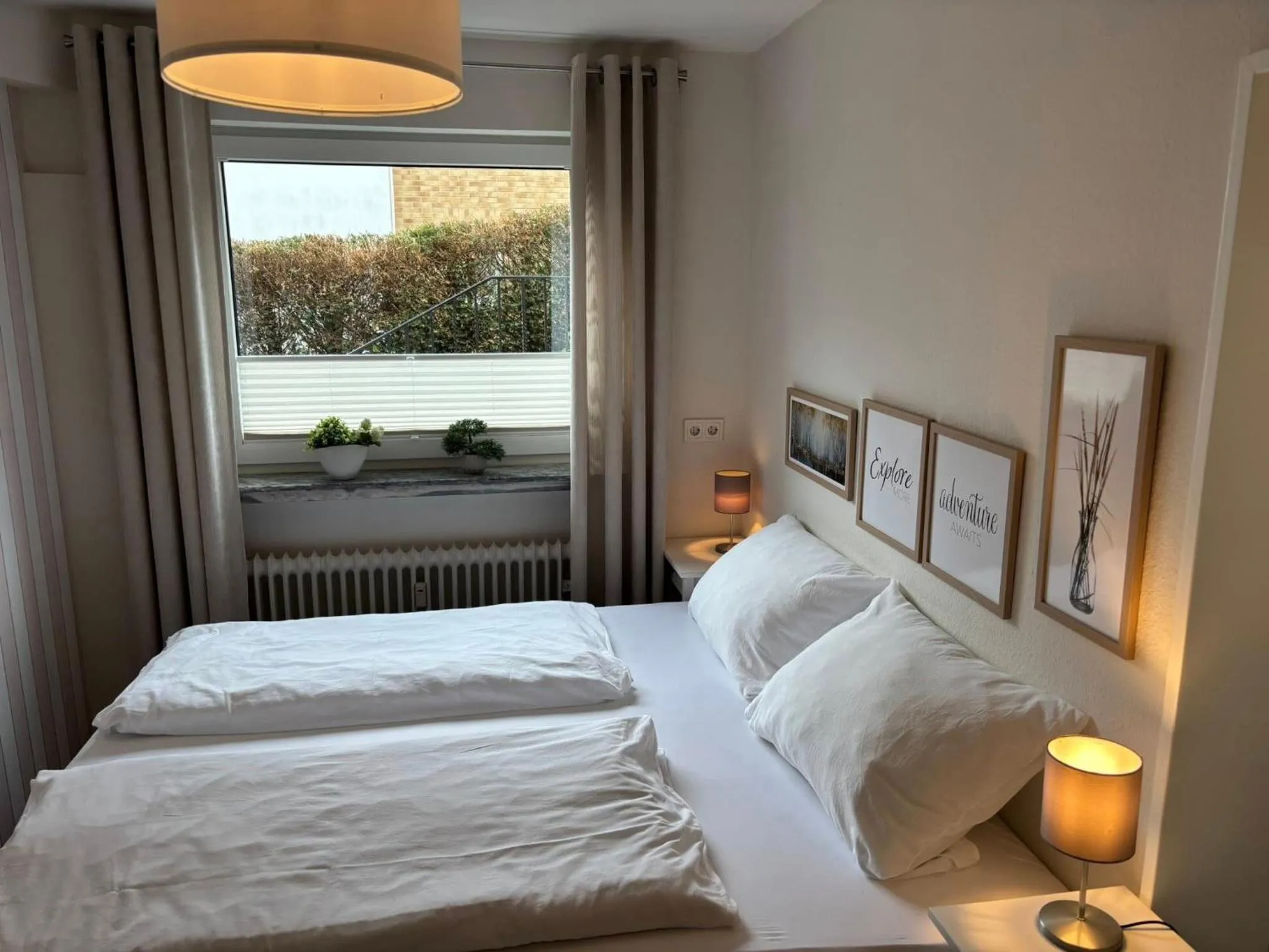 Bedroom, Bed in Löwenstein Ferienwohnungen