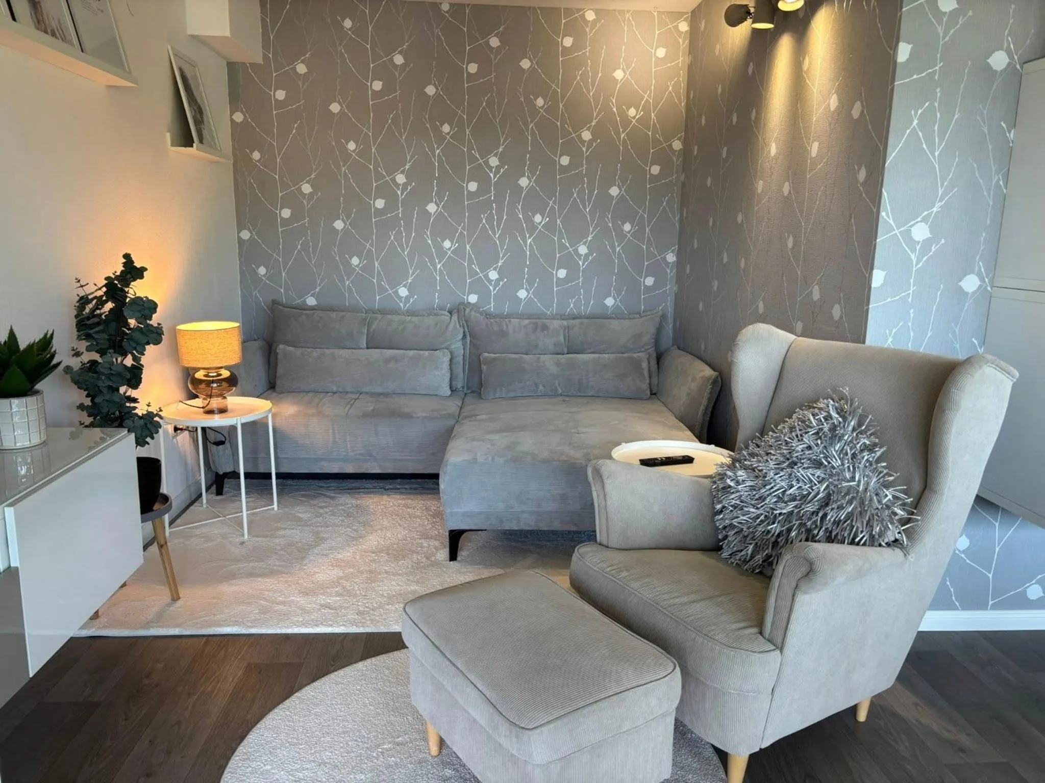 Living room in Löwenstein Ferienwohnungen