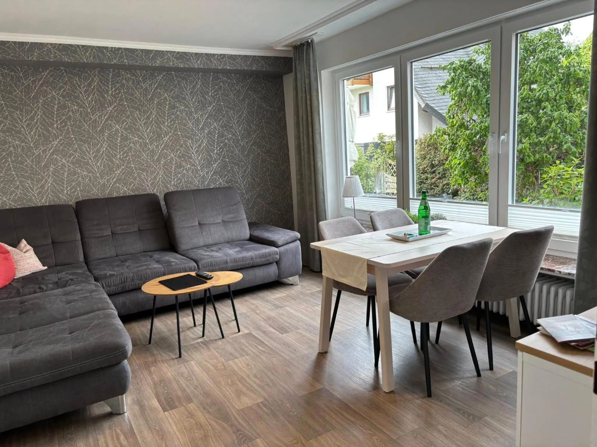 Living room in Löwenstein Ferienwohnungen