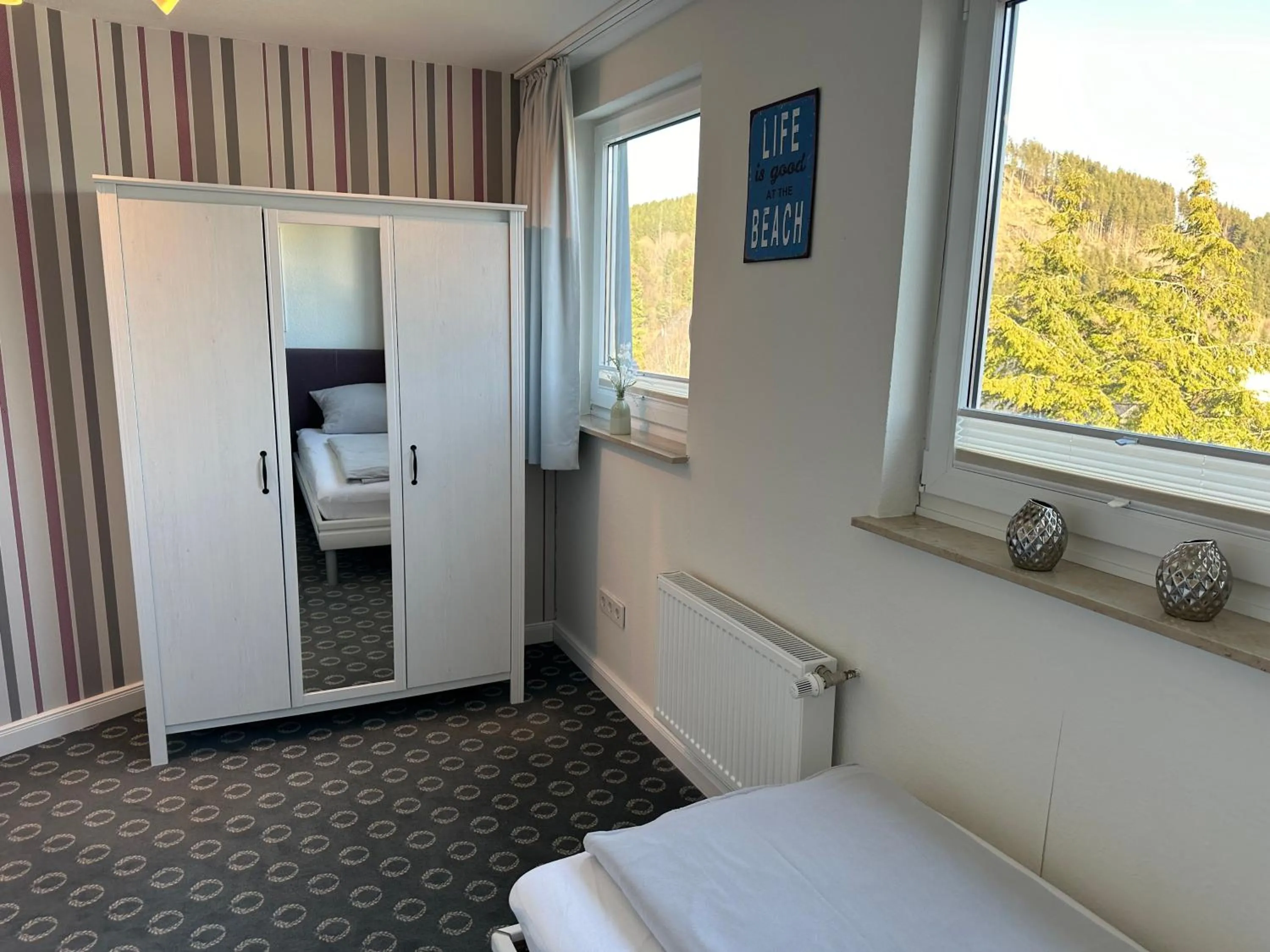 Bedroom, Bed in Löwenstein Ferienwohnungen