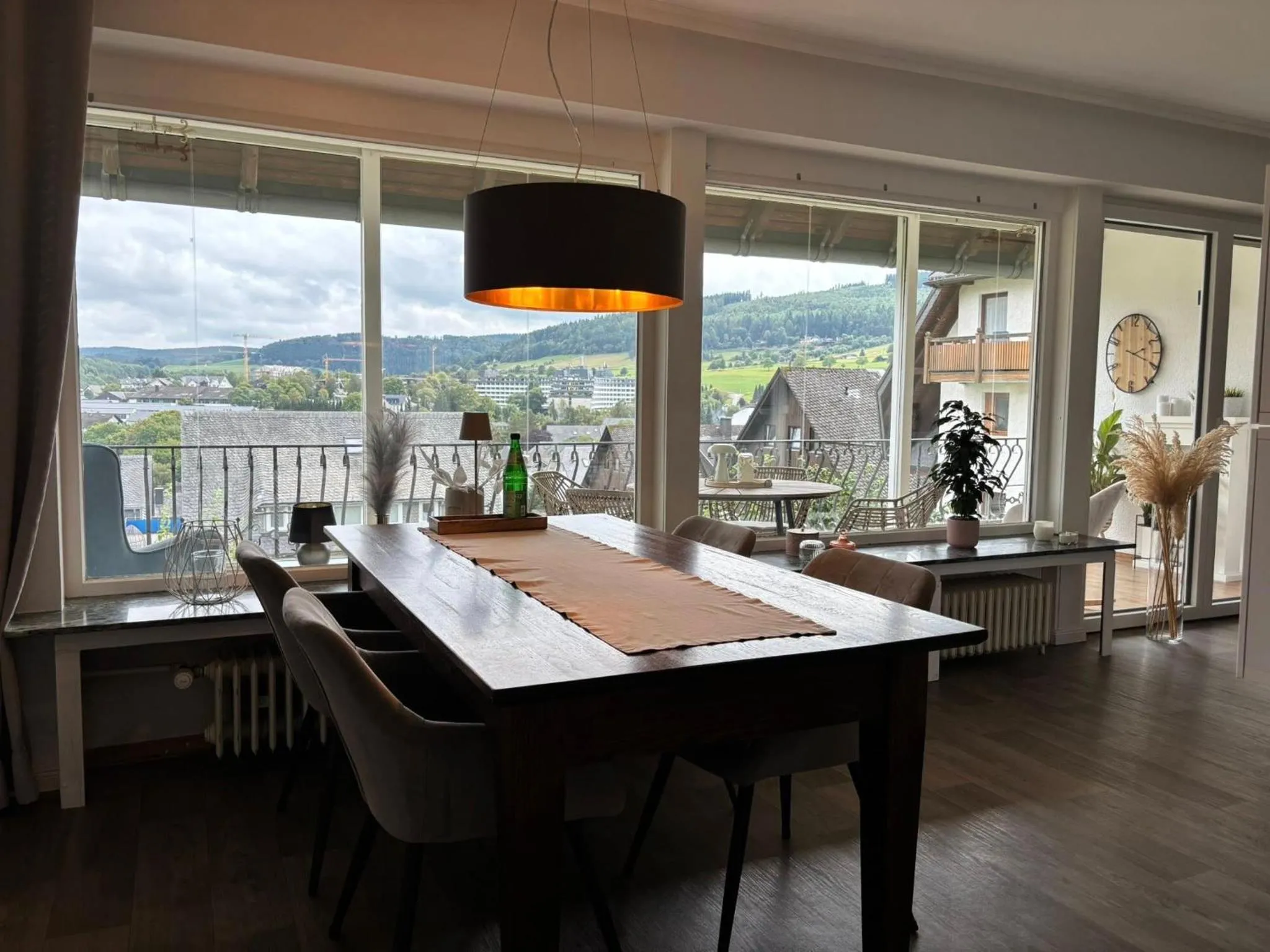Dining area in Löwenstein Ferienwohnungen