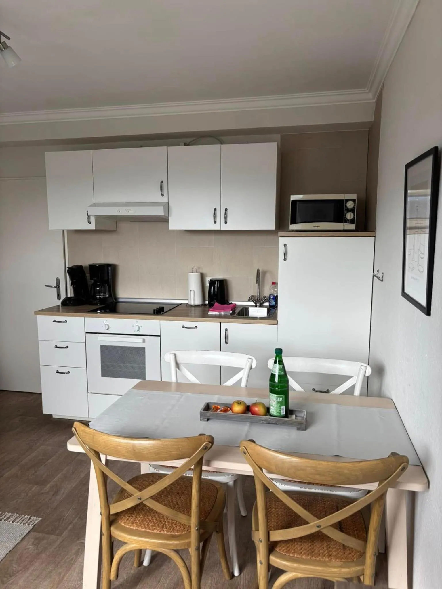 kitchen in Löwenstein Ferienwohnungen